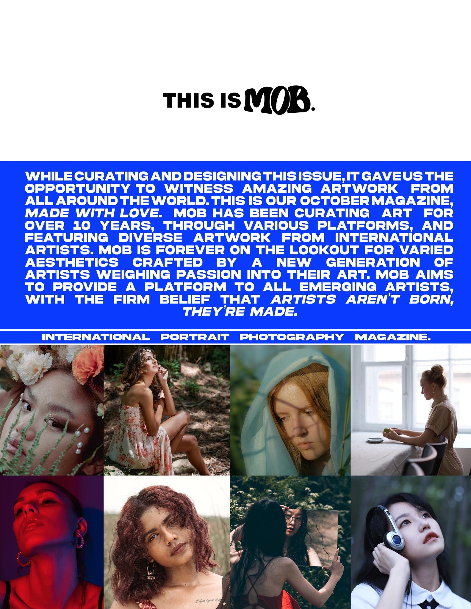 MOB JOURNAL | VOLUME TWENTY SEVEN | ISSUE #07 - Mob Journal