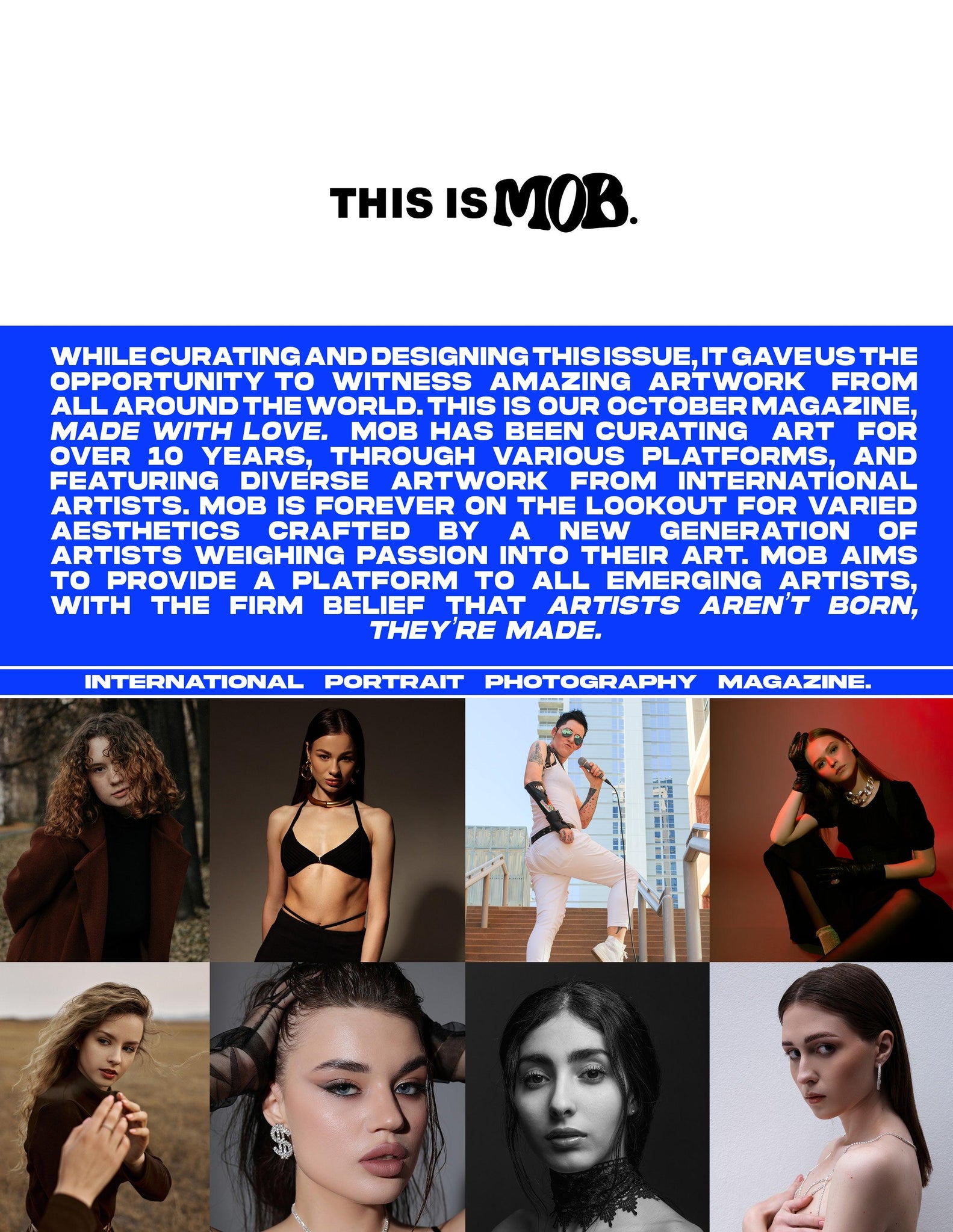 MOB JOURNAL | VOLUME TWENTY SEVEN | ISSUE #15 - Mob Journal