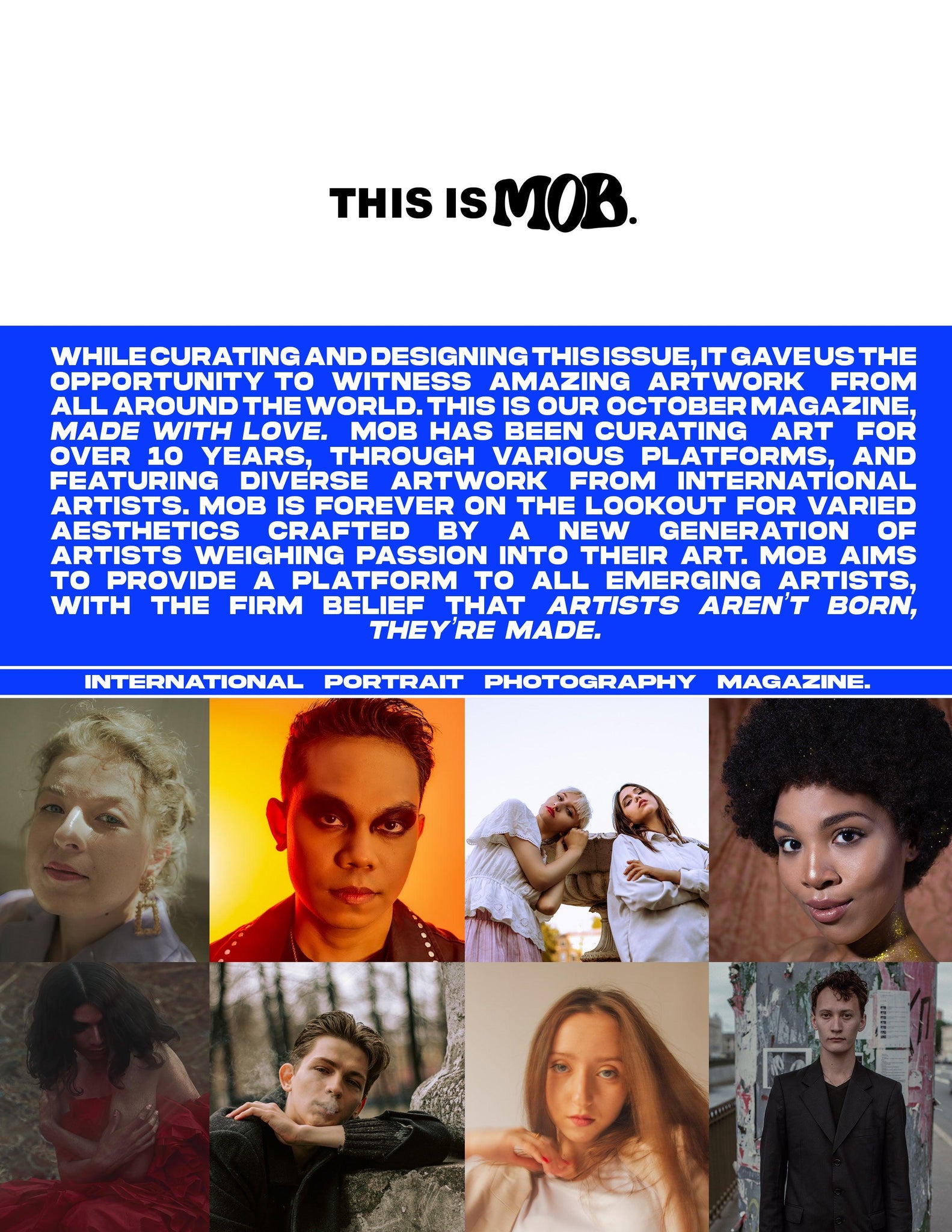MOB JOURNAL | VOLUME TWENTY SEVEN | ISSUE #17 - Mob Journal