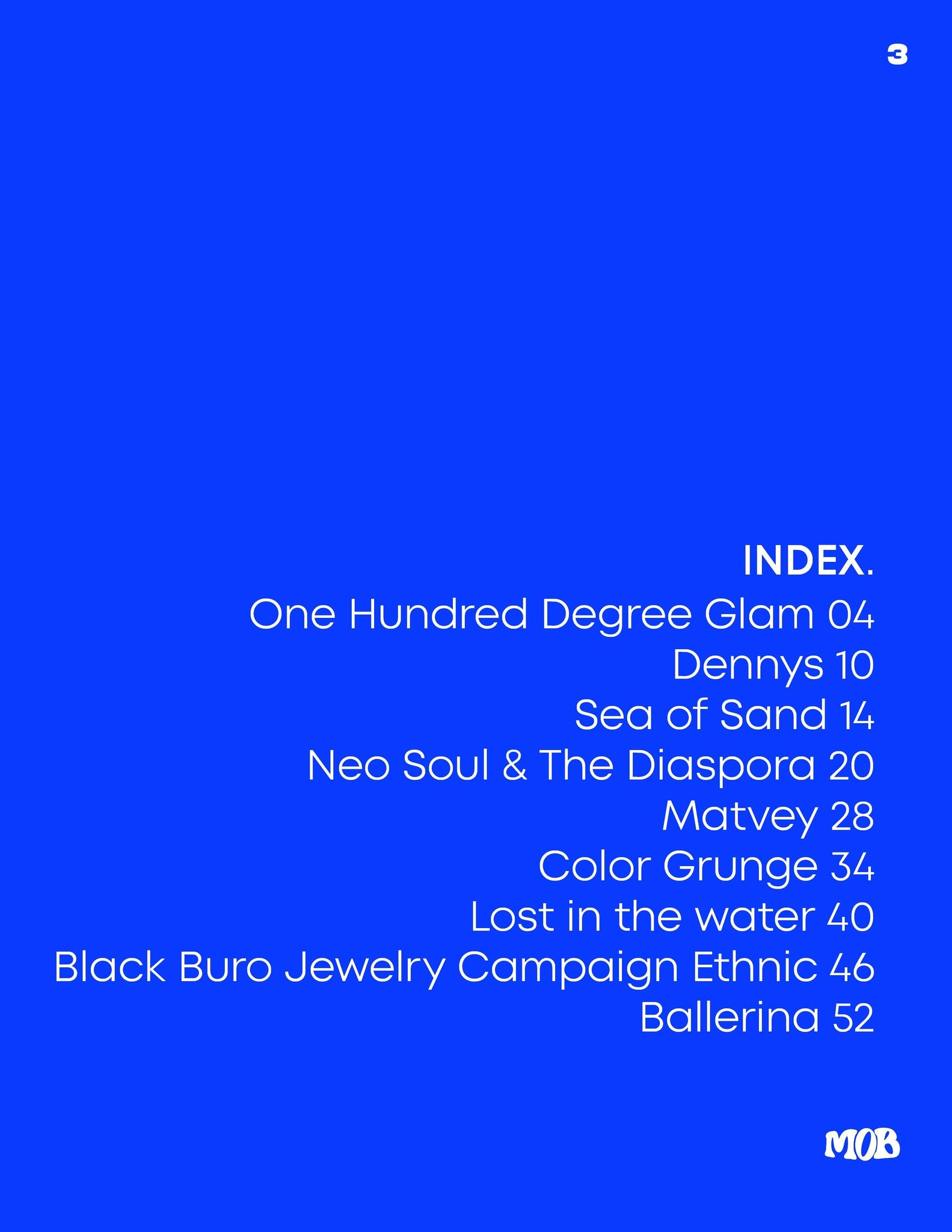 MOB JOURNAL | VOLUME TWENTY SEVEN | ISSUE #18 - Mob Journal