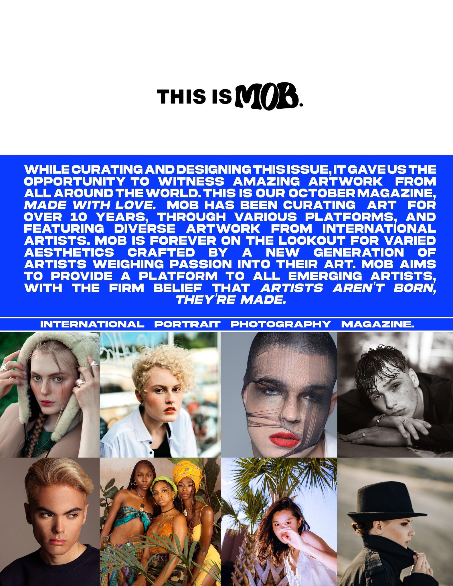 MOB JOURNAL | VOLUME TWENTY SEVEN | ISSUE #18 - Mob Journal