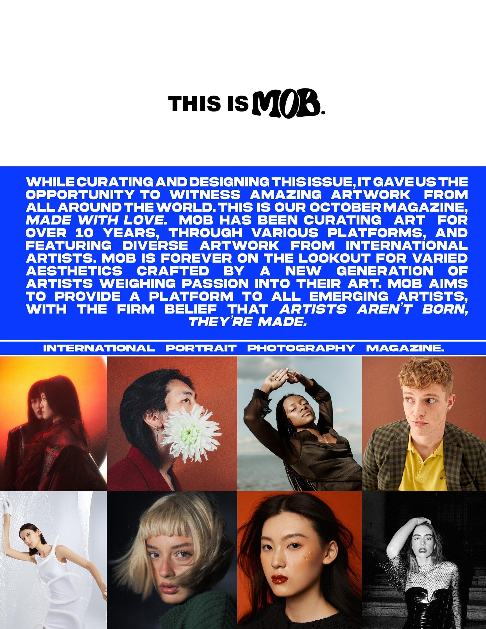 MOB JOURNAL | VOLUME TWENTY SEVEN | ISSUE #21 - Mob Journal