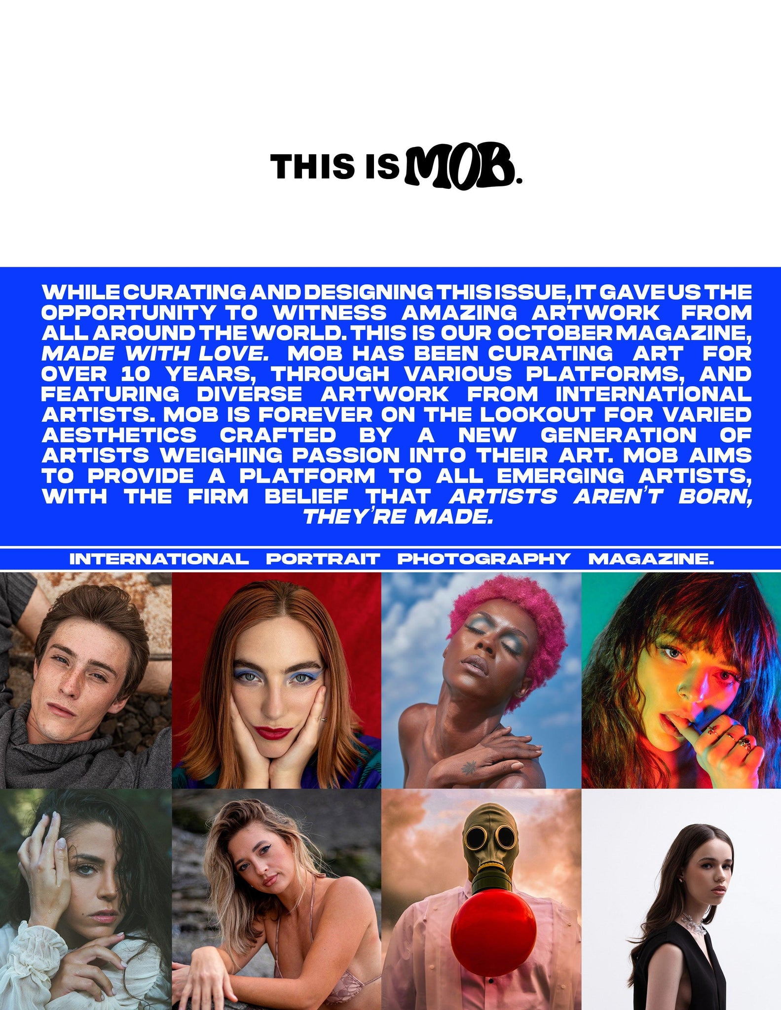 MOB JOURNAL | VOLUME TWENTY SEVEN | ISSUE #32 - Mob Journal