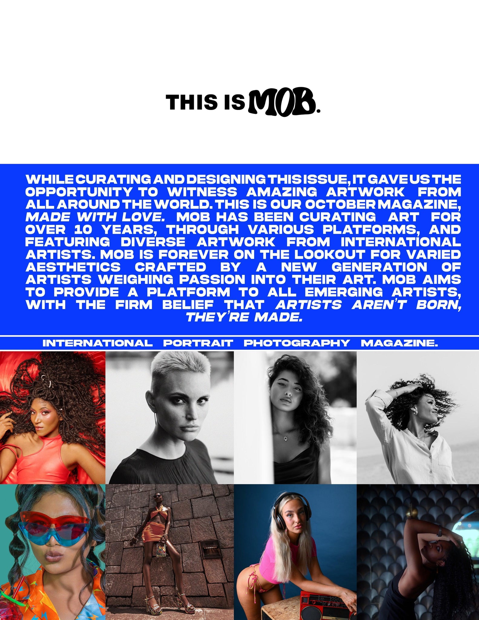 MOB JOURNAL | VOLUME TWENTY SEVEN | ISSUE #51 - Mob Journal