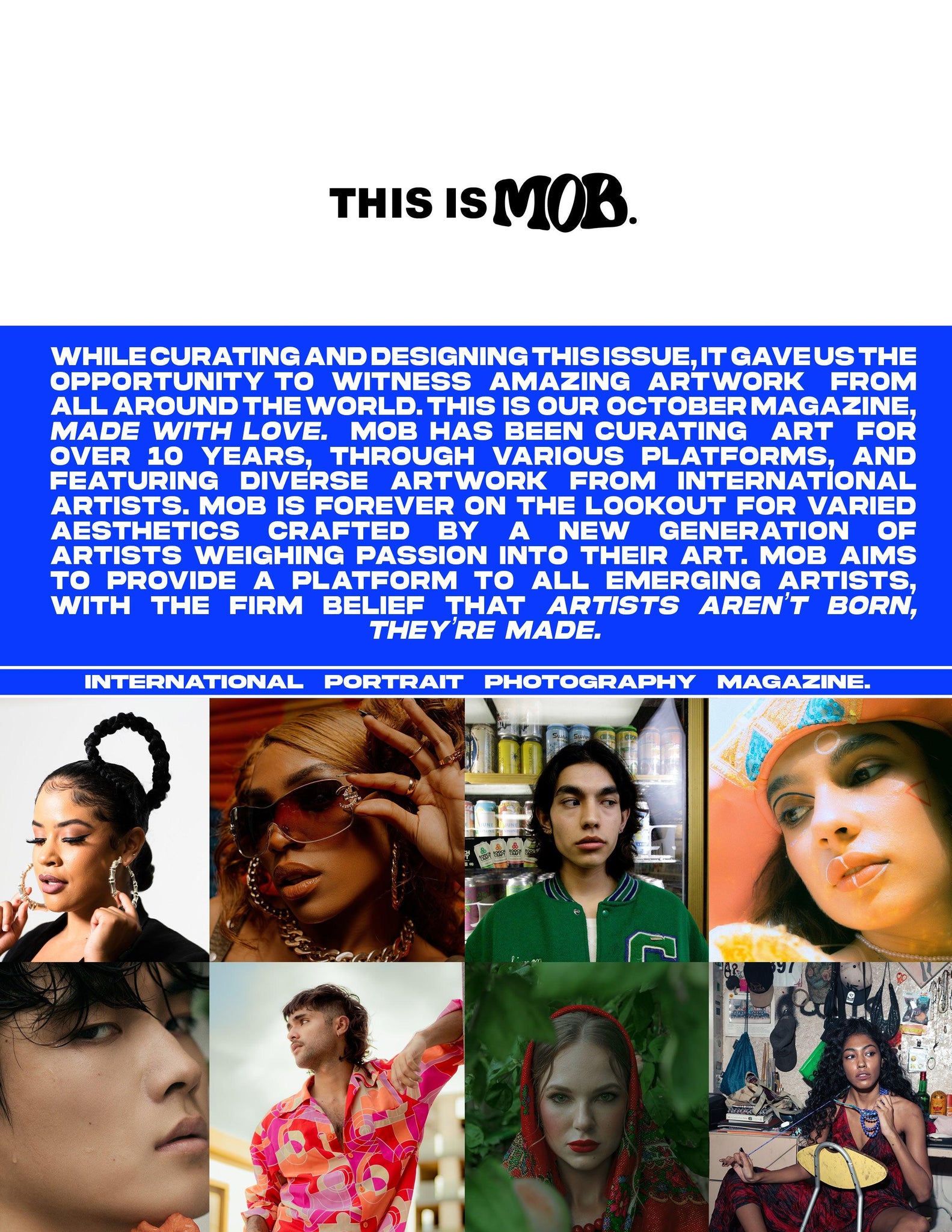 MOB JOURNAL | VOLUME TWENTY SEVEN | ISSUE #52 - Mob Journal
