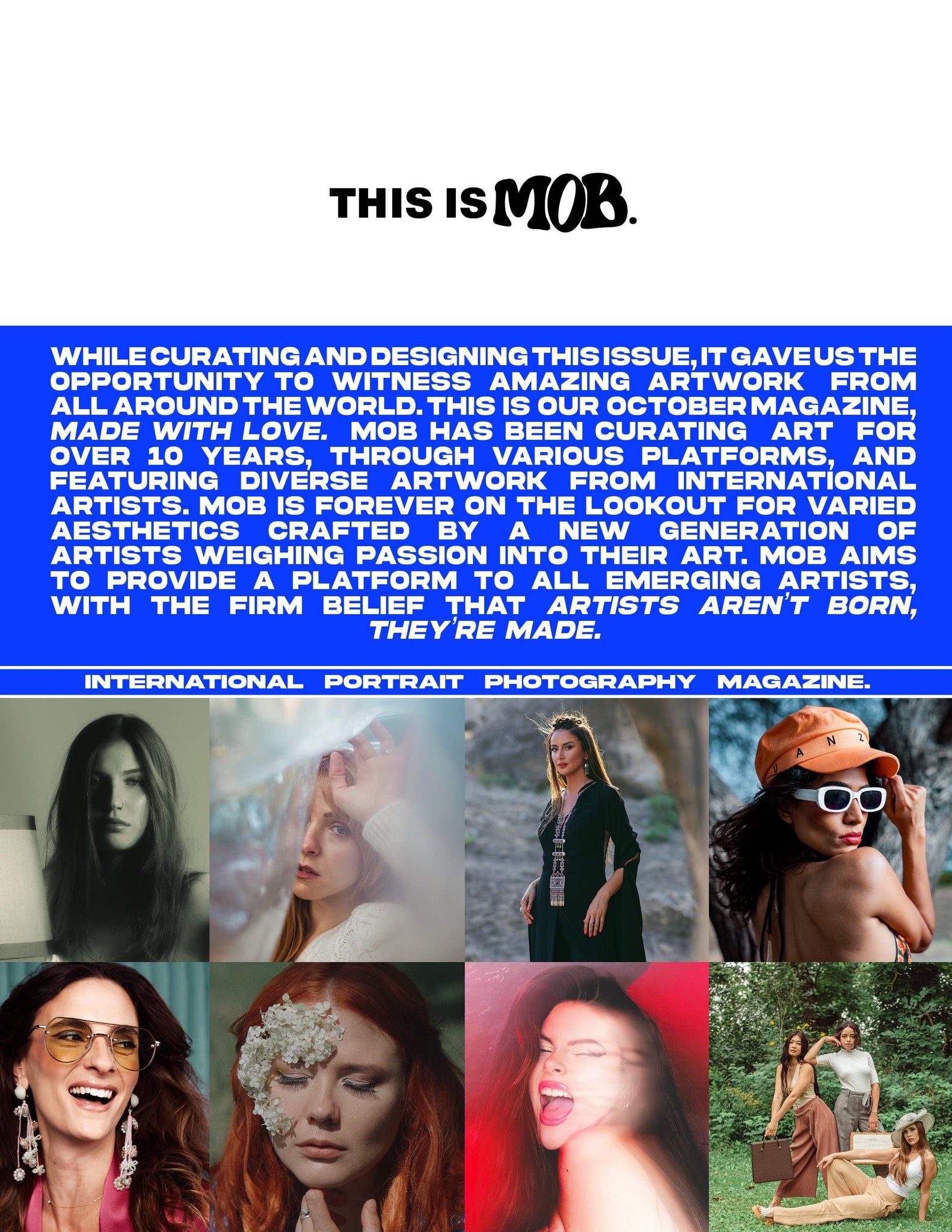 MOB JOURNAL | VOLUME TWENTY SEVEN | ISSUE #53 - Mob Journal