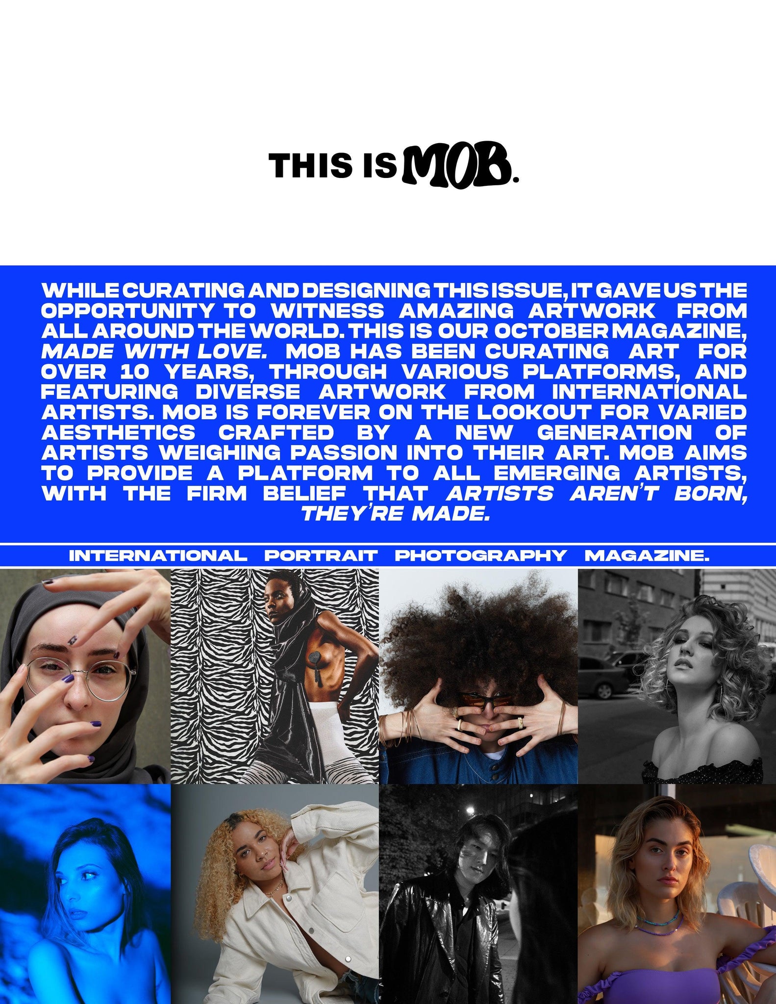 MOB JOURNAL | VOLUME TWENTY SEVEN | ISSUE #55 - Mob Journal