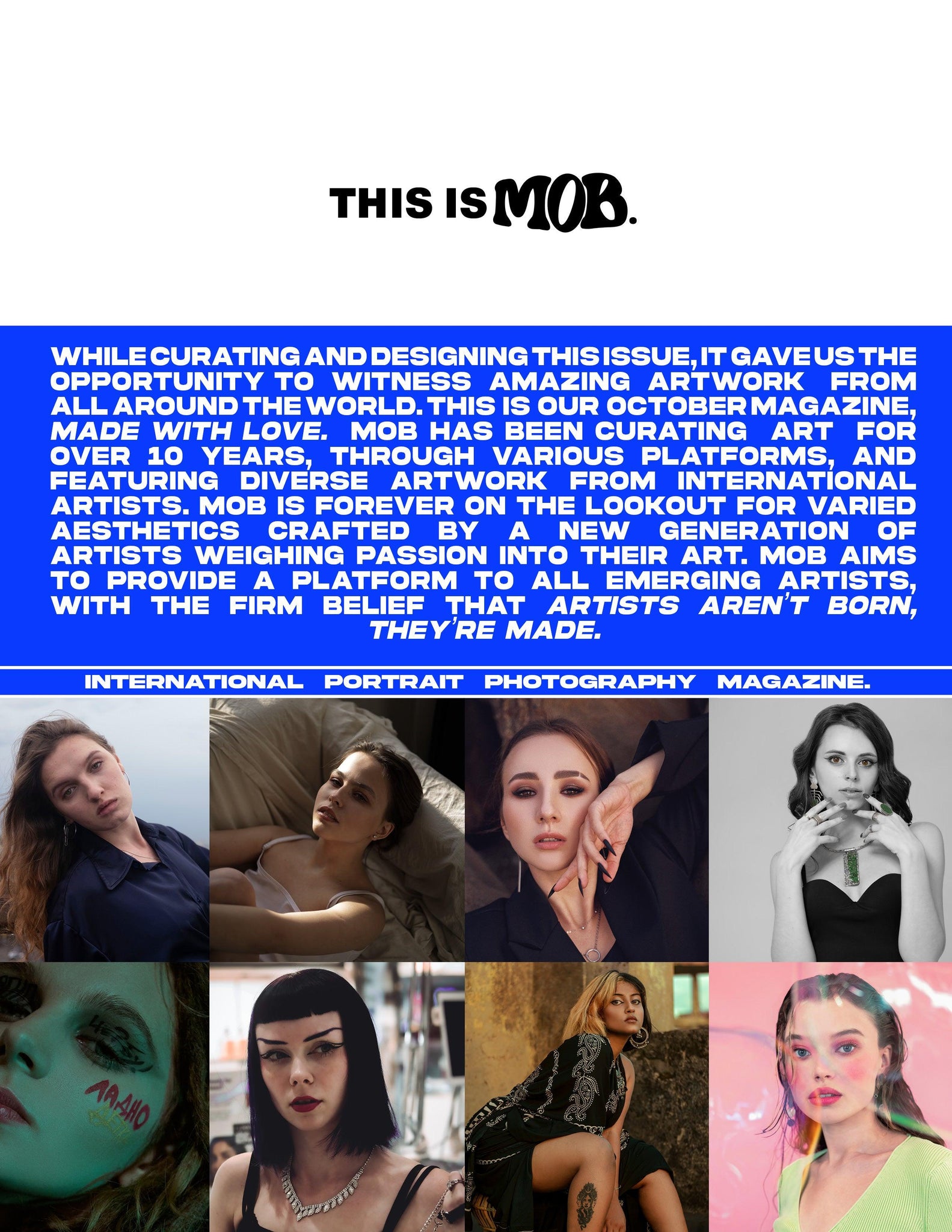 MOB JOURNAL | VOLUME TWENTY SEVEN | ISSUE #59 - Mob Journal