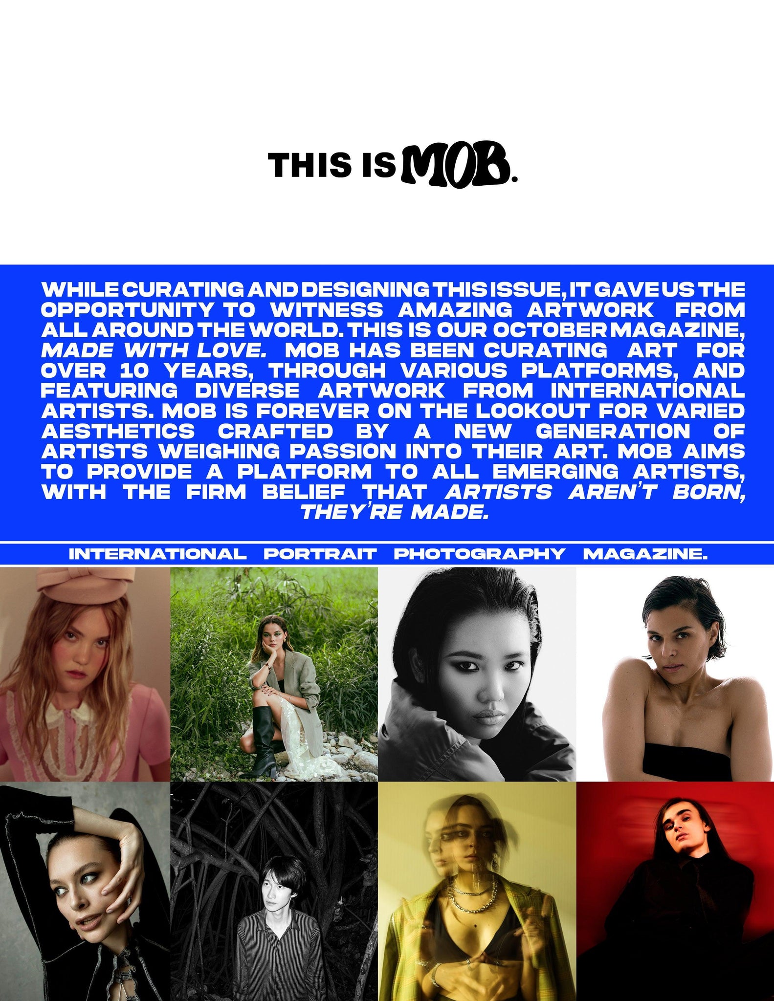 MOB JOURNAL | VOLUME TWENTY SEVEN | ISSUE #60 - Mob Journal