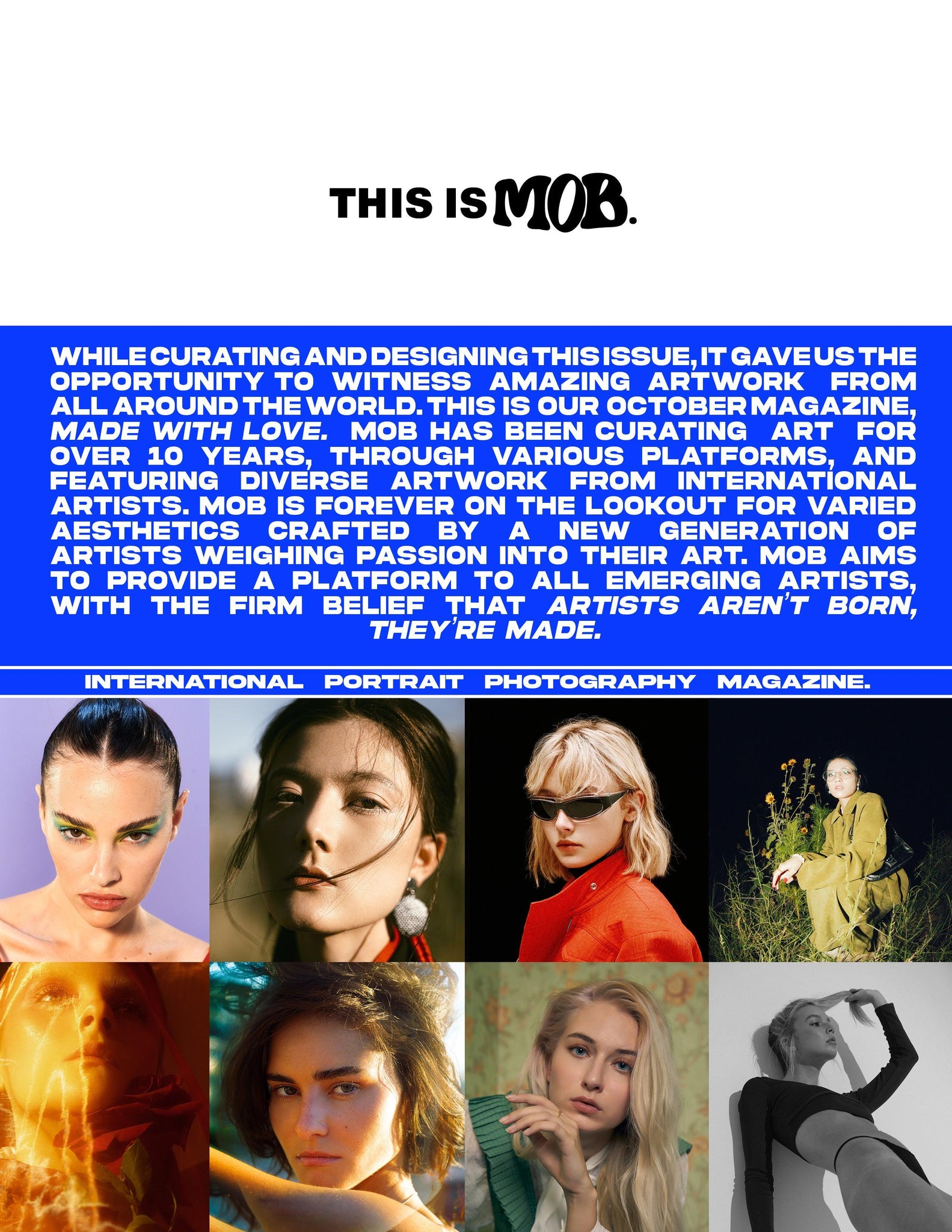 MOB JOURNAL | VOLUME TWENTY SEVEN | ISSUE #61 - Mob Journal