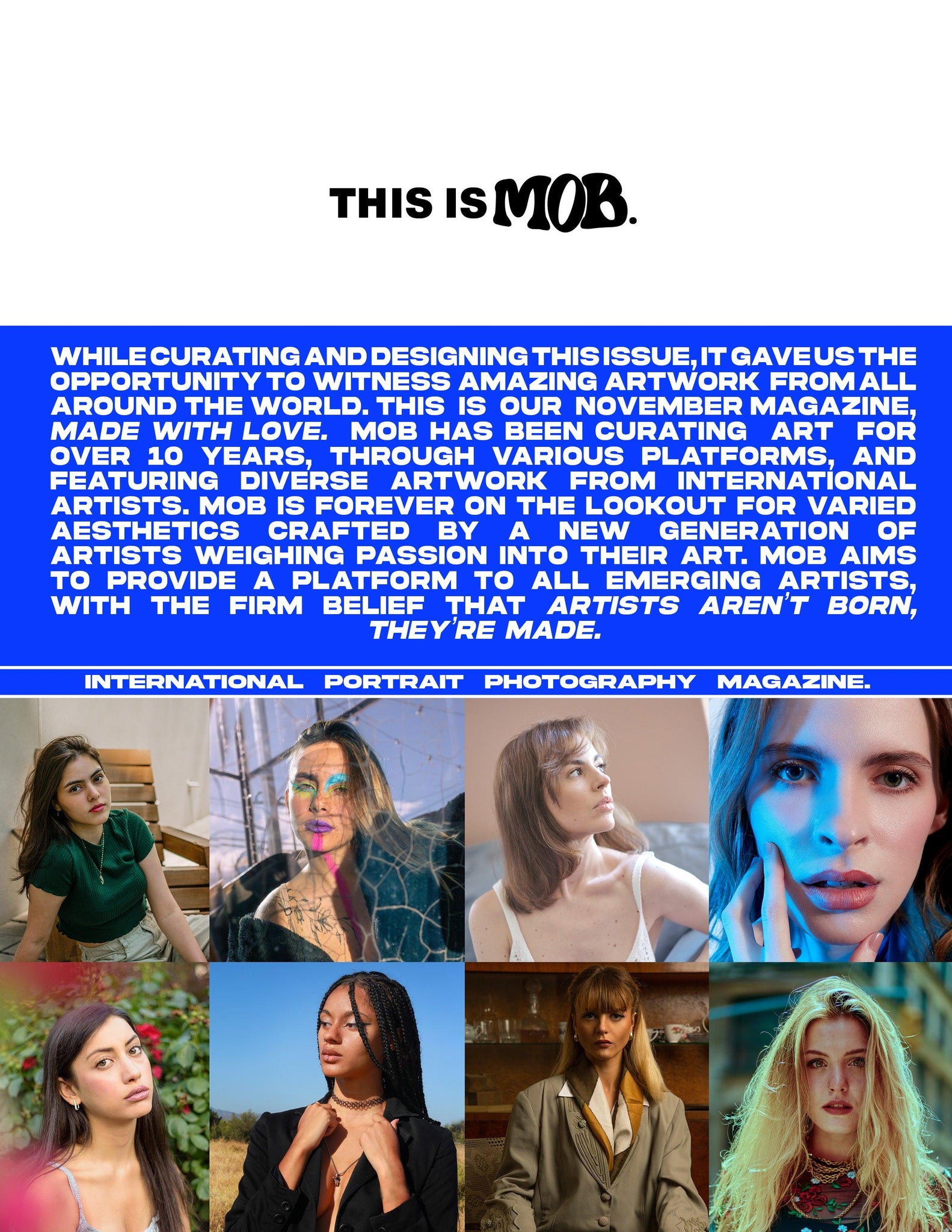 MOB JOURNAL | VOLUME TWENTY SEVEN | ISSUE #71 - Mob Journal