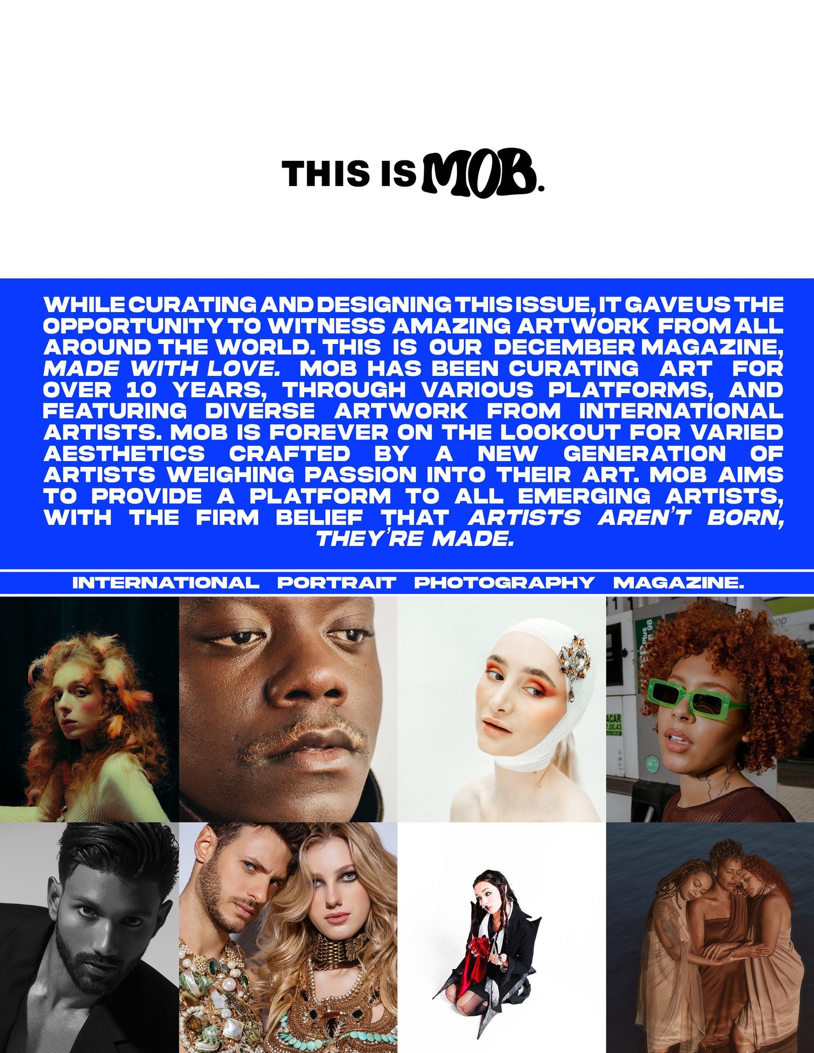 MOB JOURNAL | VOLUME TWENTY EIGHT | ISSUE #01 - Mob Journal