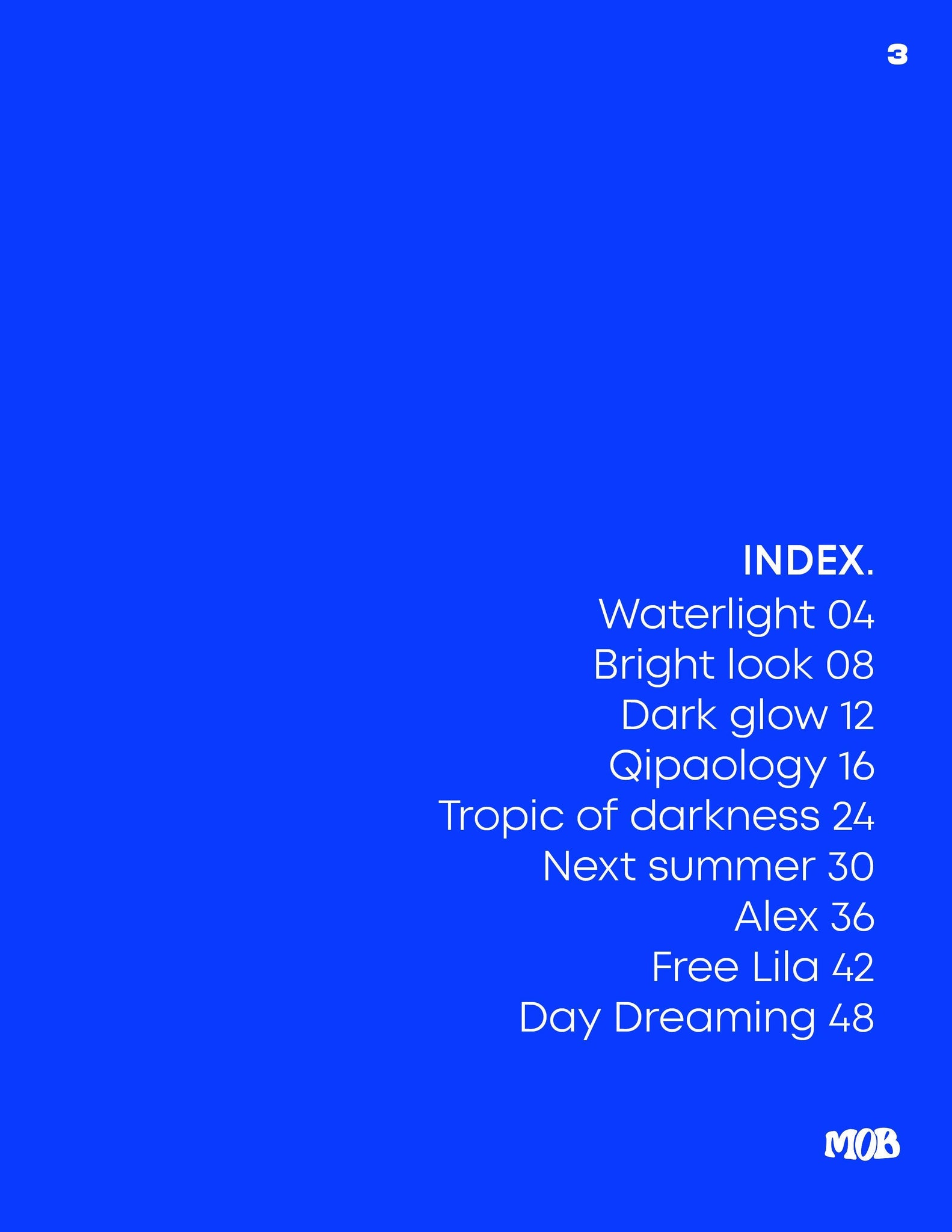 MOB JOURNAL | VOLUME TWENTY EIGHT | ISSUE #05 - Mob Journal