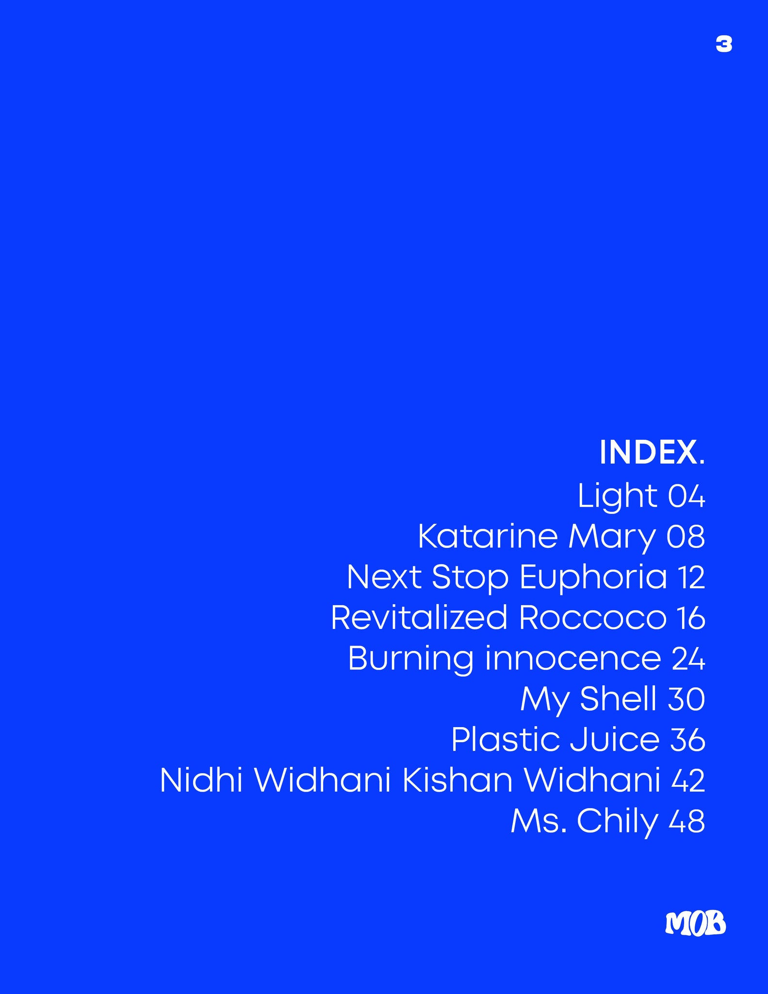 JOURNAL MOB | VOLUME VINGT-SIX | NUMÉRO 14