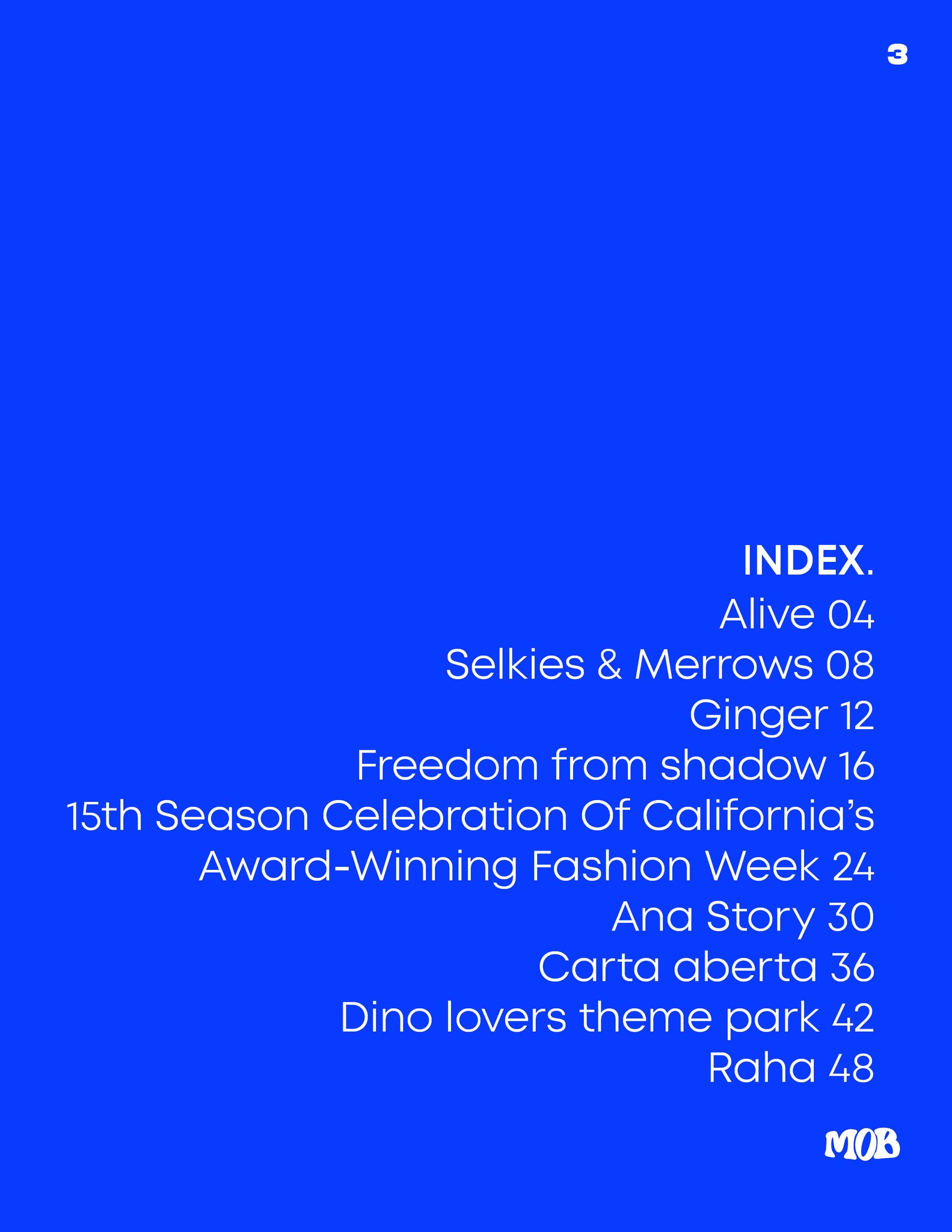 JOURNAL MOB | VOLUME VINGT-SIX | NUMÉRO 14