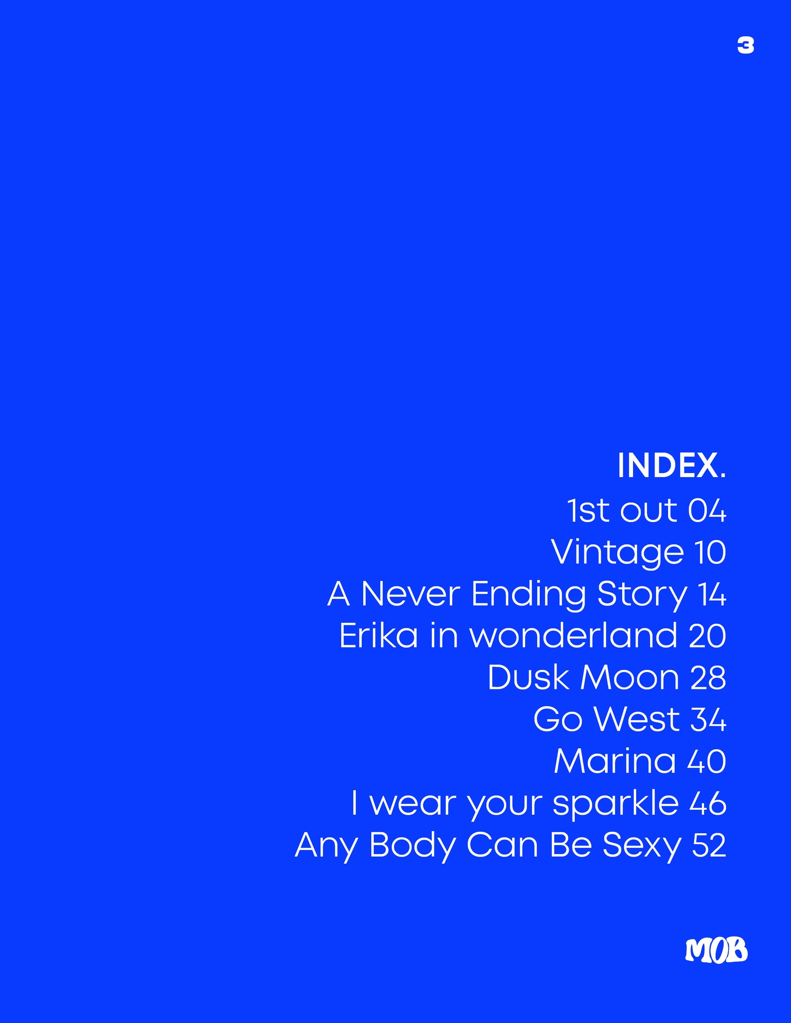 MOB JOURNAL | VOLUME THIRTY | ISSUE #15