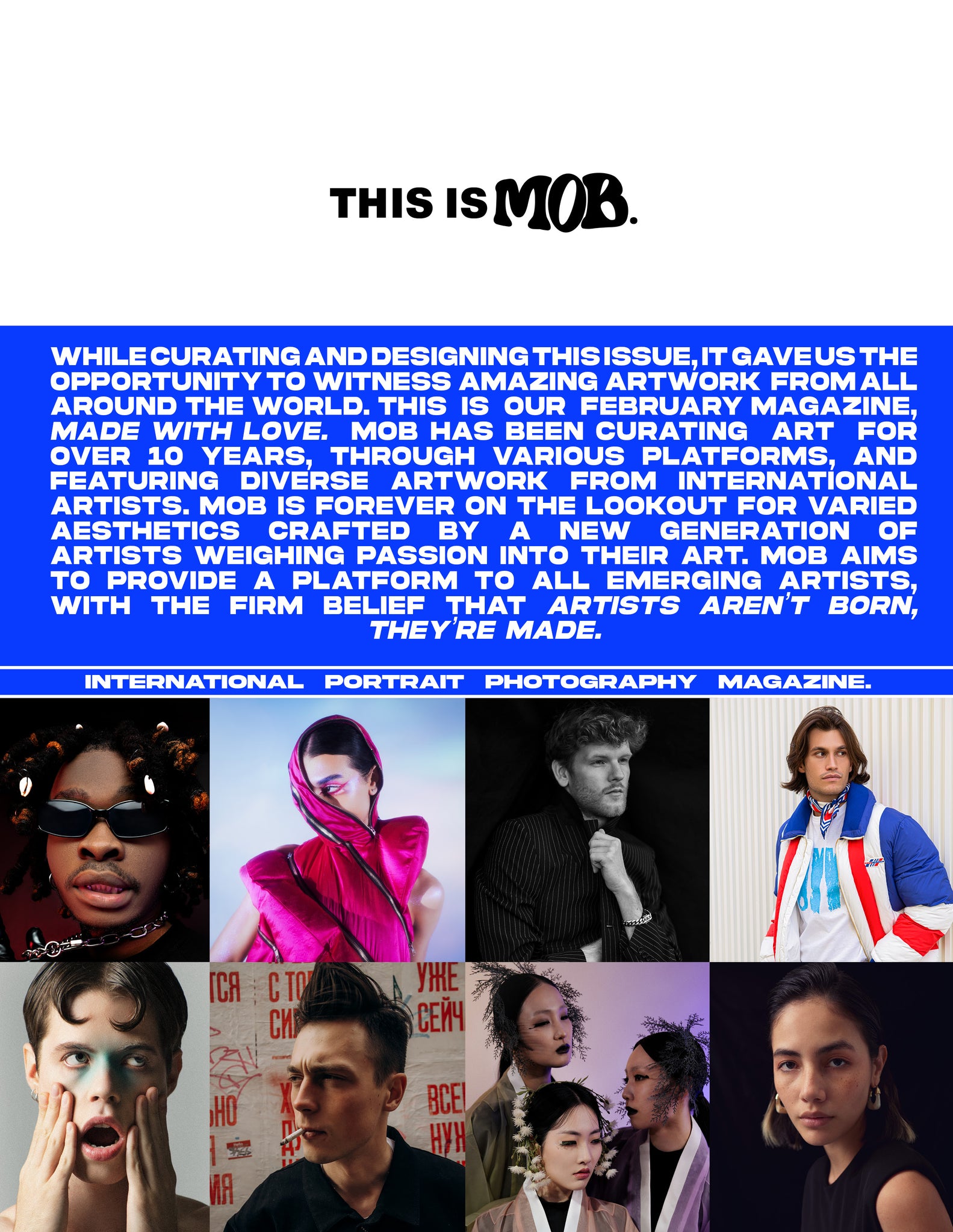 MOB JOURNAL | VOLUME THIRTY ONE | ISSUE #01