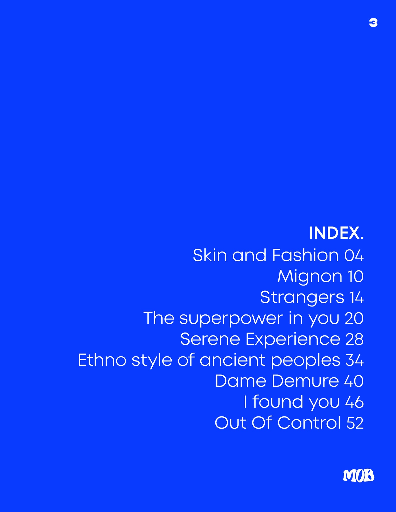 MOB JOURNAL | VOLUME THIRTY TWO | ISSUE #05
