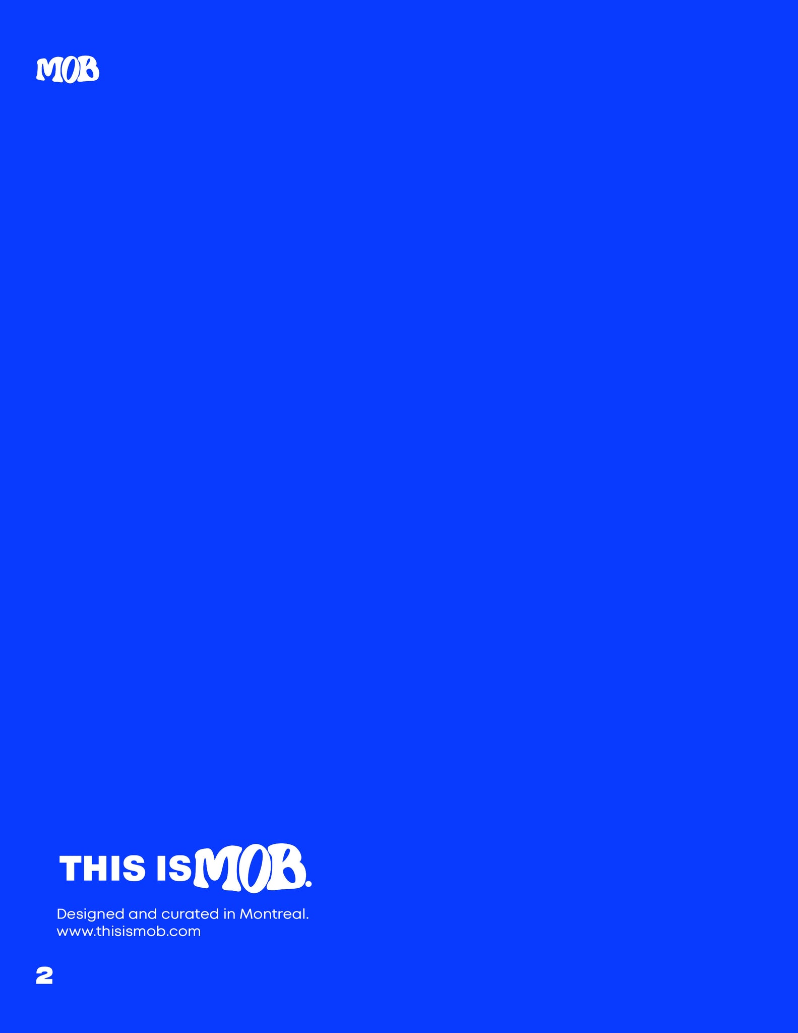 MOB JOURNAL | VOLUME THIRTY TWO | ISSUE #07