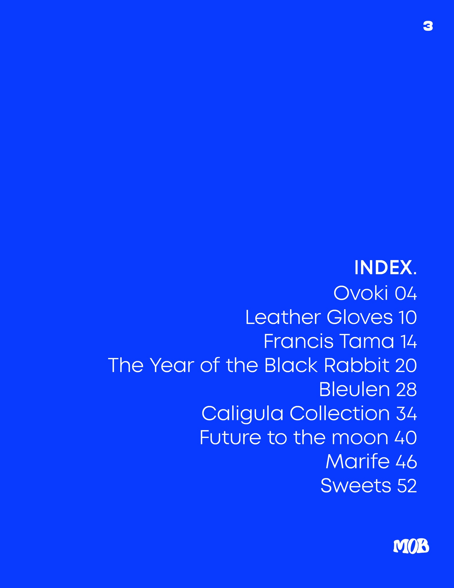 MOB JOURNAL | VOLUME THIRTY TWO | ISSUE #10