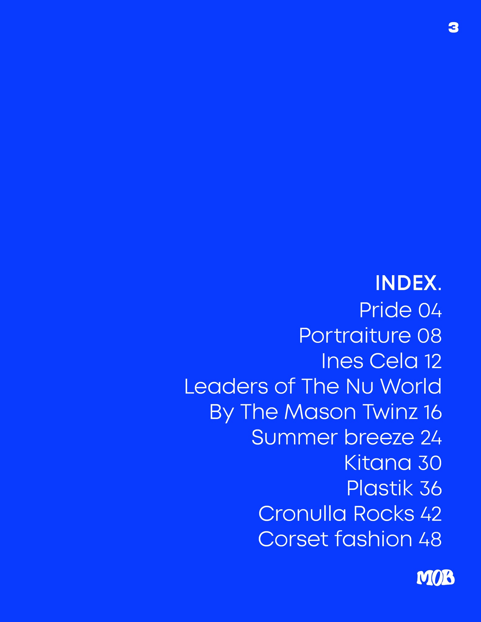 MOB JOURNAL | VOLUME THIRTY TWO | ISSUE #26
