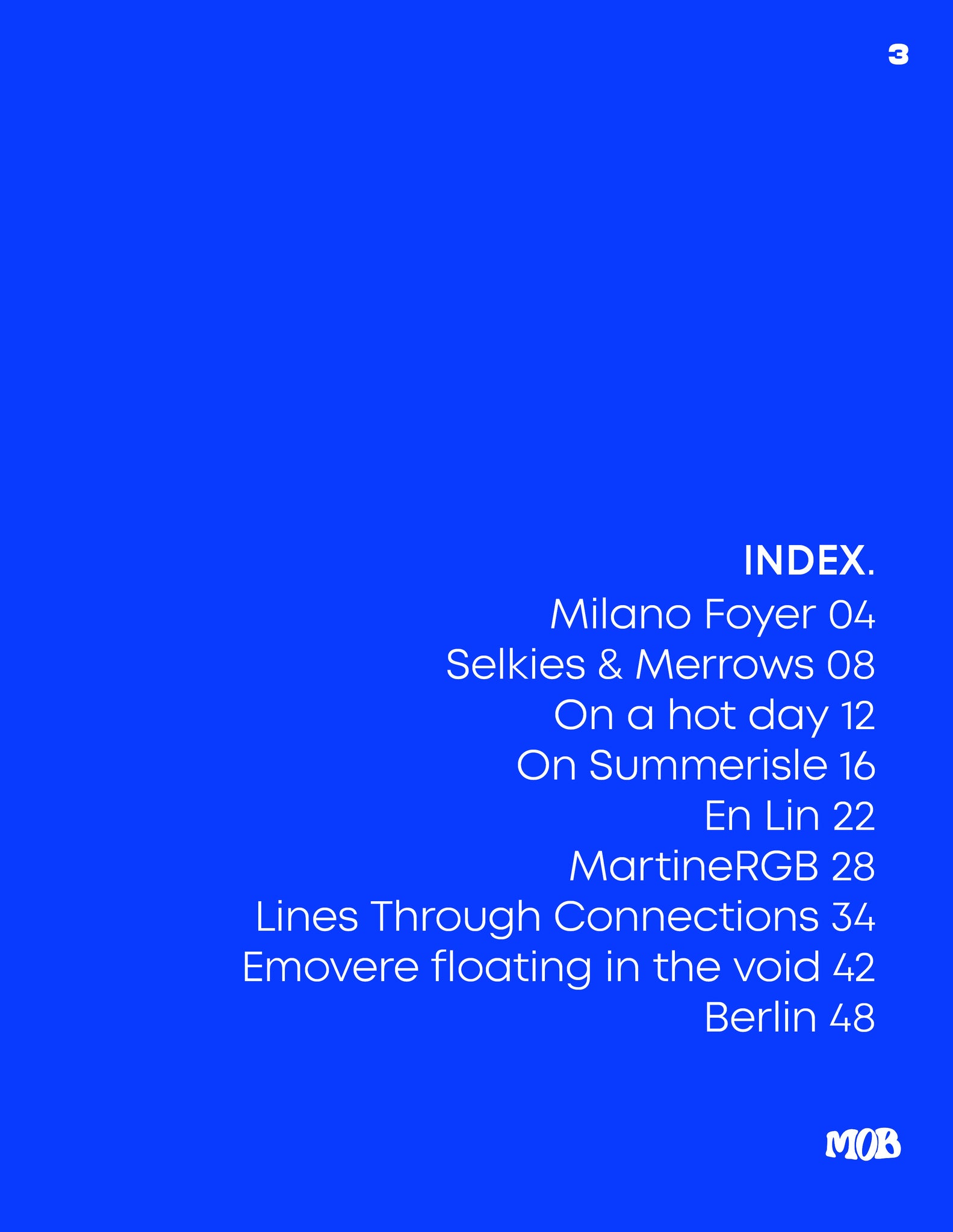 JOURNAL MOB | VOLUME VINGT-SIX | NUMÉRO 14