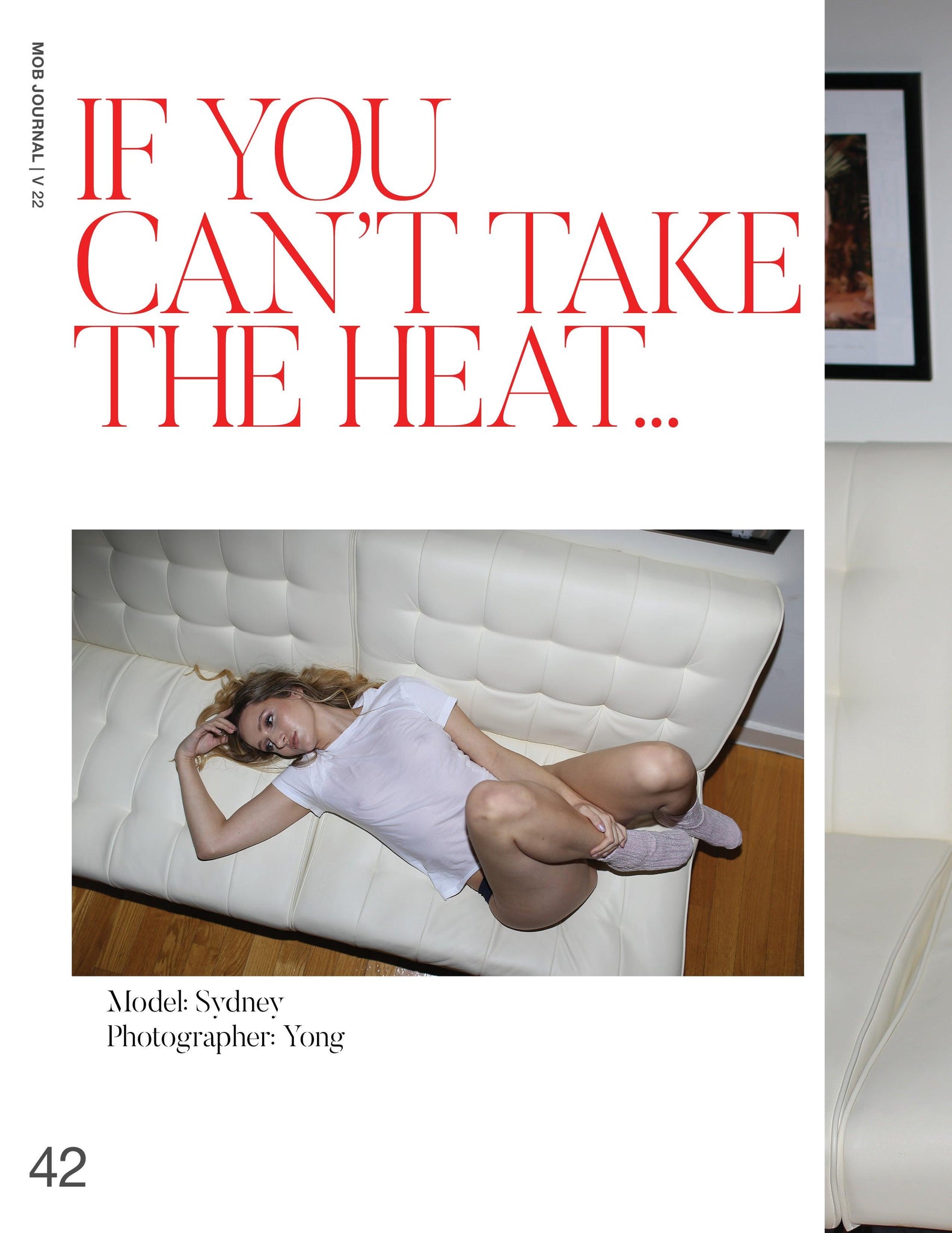 MOB JOURNAL | VOLUME TWENTY TWO | ISSUE #67 - Mob Journal
