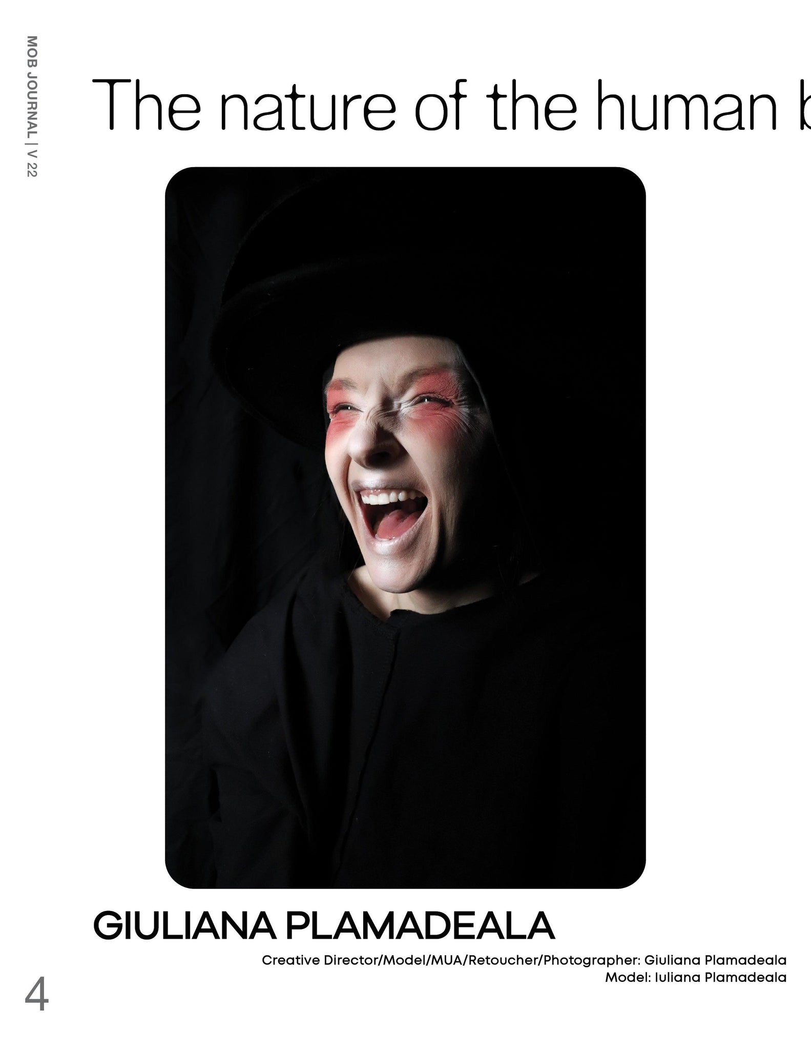 MOB JOURNAL | VOLUME TWENTY TWO | ISSUE #69 - Mob Journal