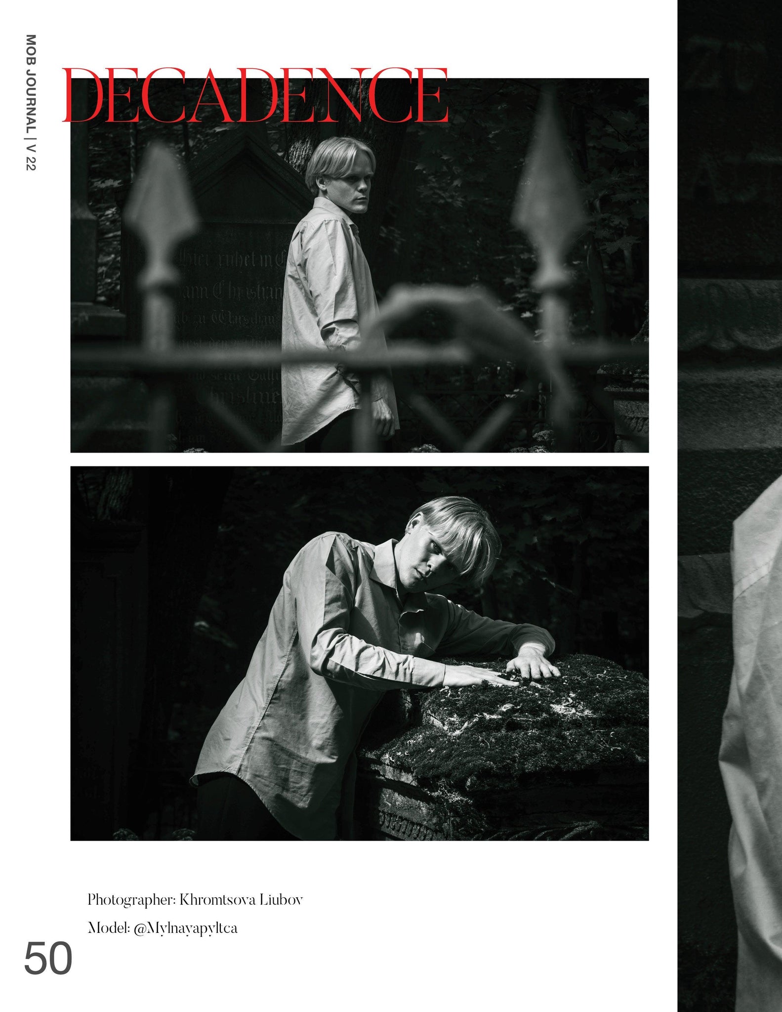 MOB JOURNAL | VOLUME TWENTY TWO | ISSUE #77 - Mob Journal