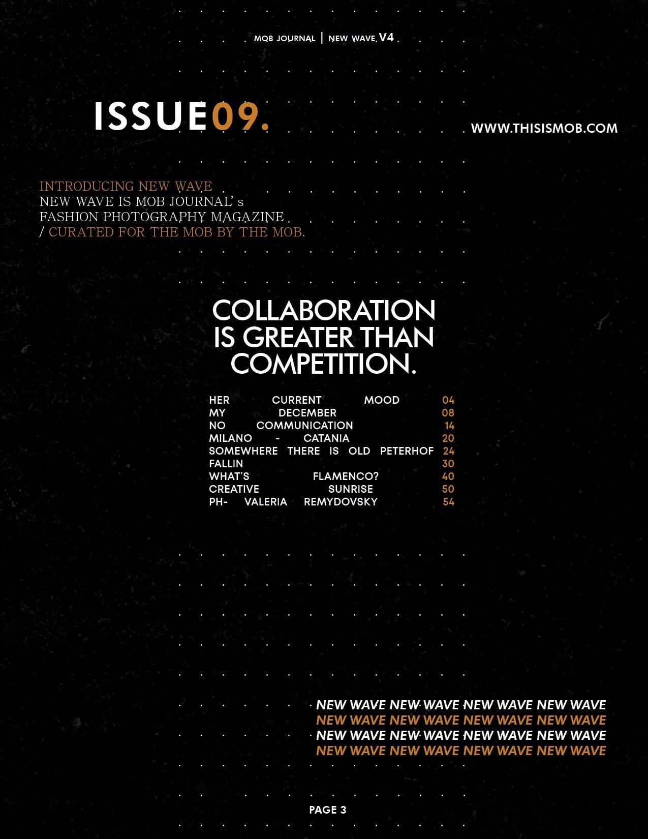 NEW WAVE | VOLUME FOUR | ISSUE #09 - Mob Journal