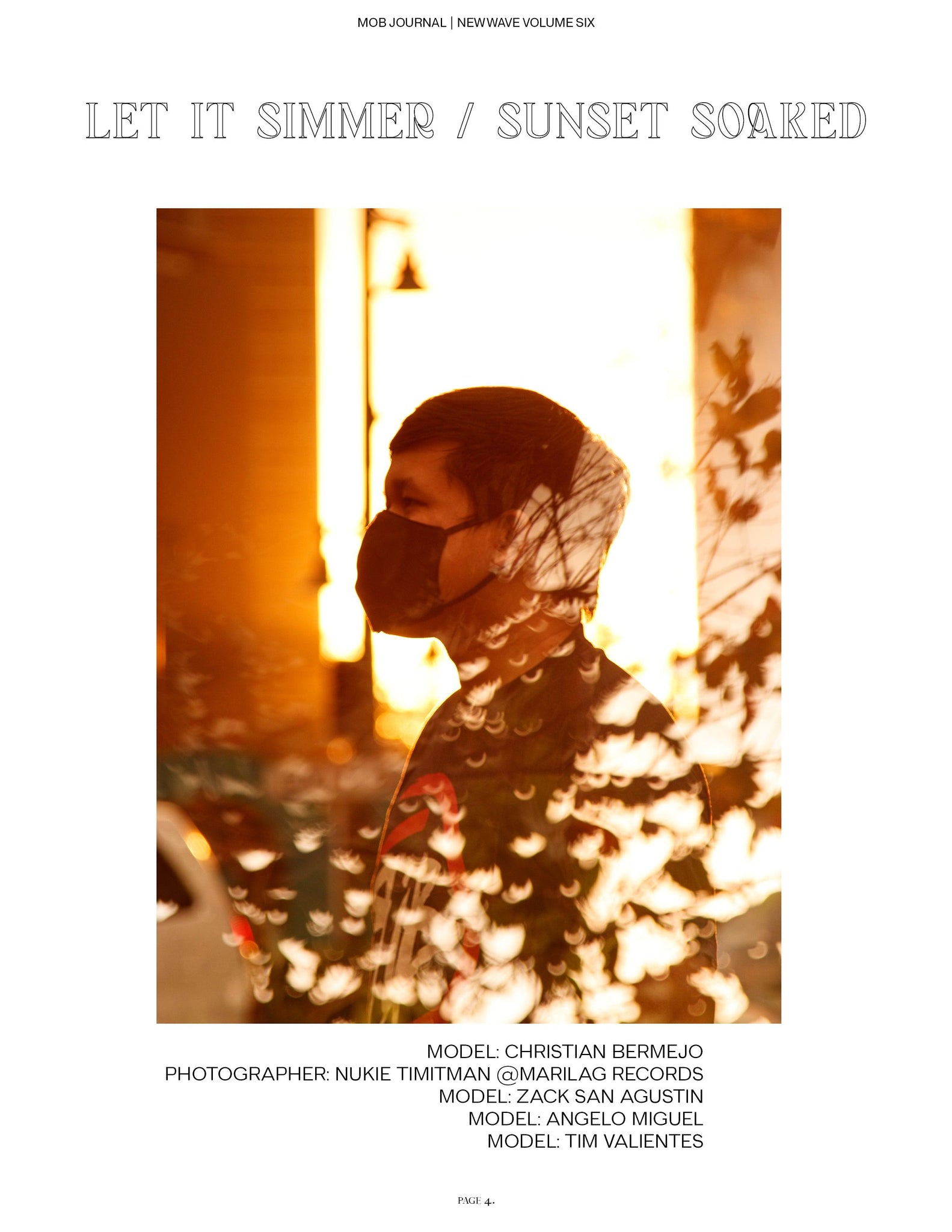 NEW WAVE | VOLUME SIX | ISSUE #13 - Mob Journal