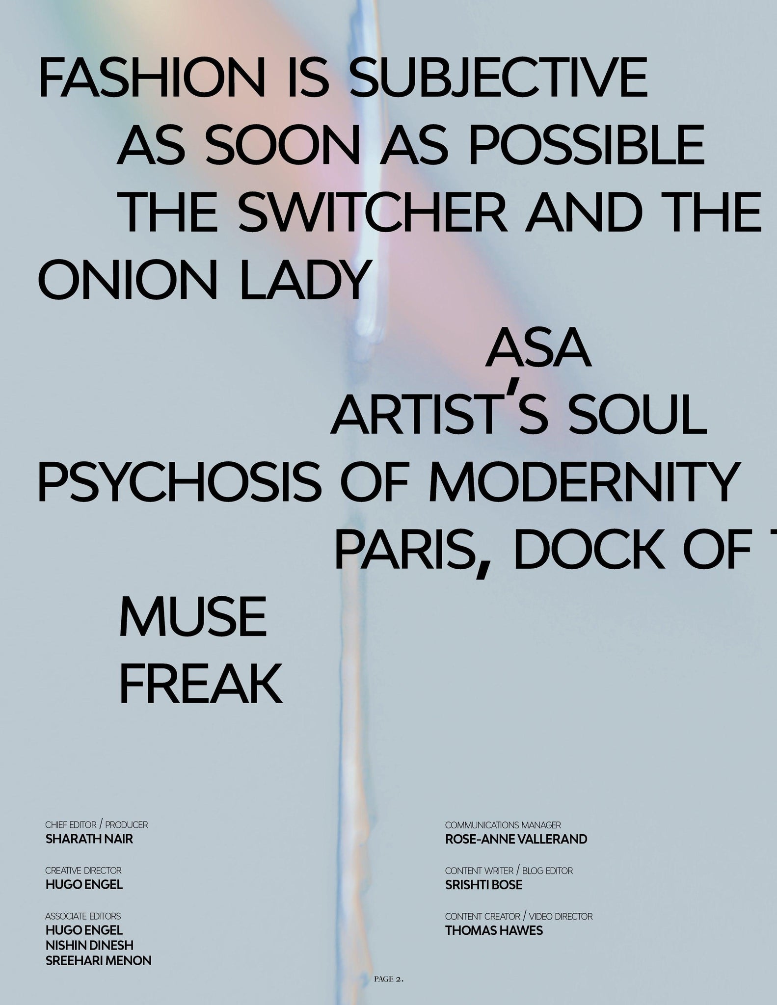 NEW WAVE | VOLUME SEVEN | ISSUE #03 - Mob Journal