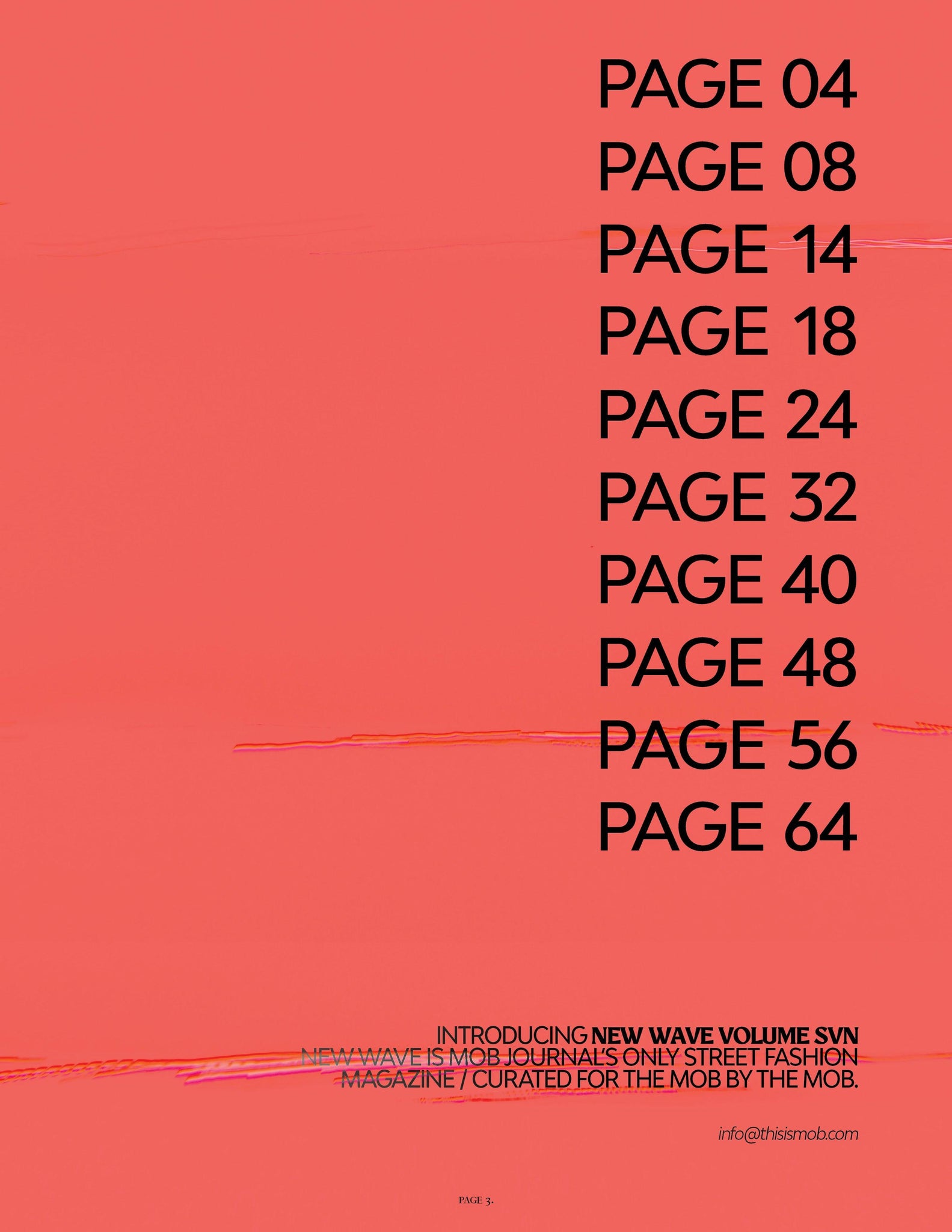 NEW WAVE | VOLUME SEVEN | ISSUE #05 - Mob Journal