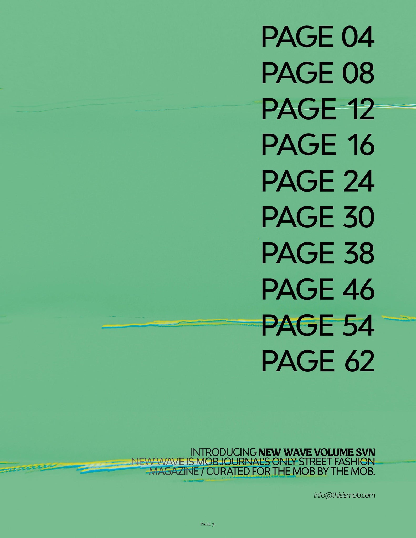NEW WAVE | VOLUME SEVEN | ISSUE #14 - Mob Journal