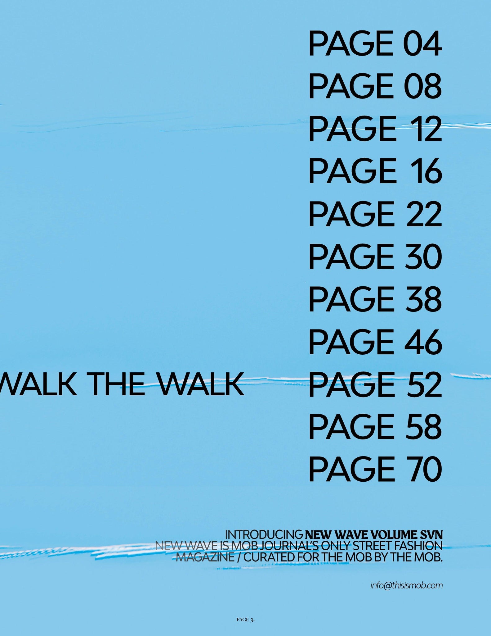 NEW WAVE | VOLUME SEVEN | ISSUE #16 - Mob Journal