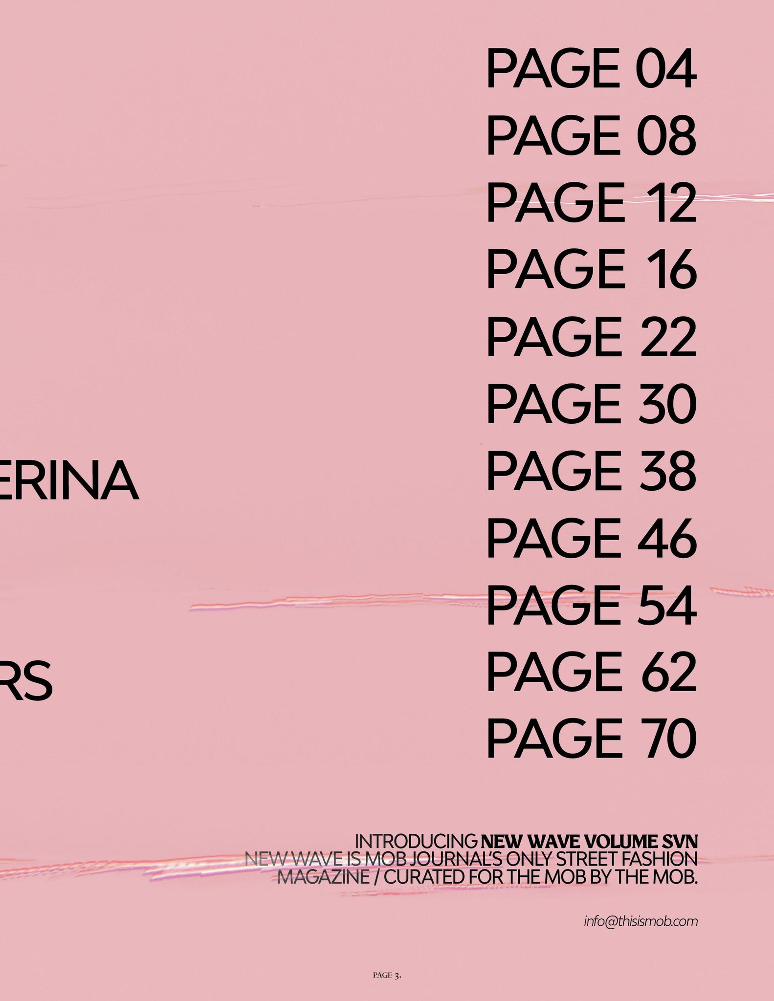 NEW WAVE | VOLUME SEVEN | ISSUE #17 - Mob Journal