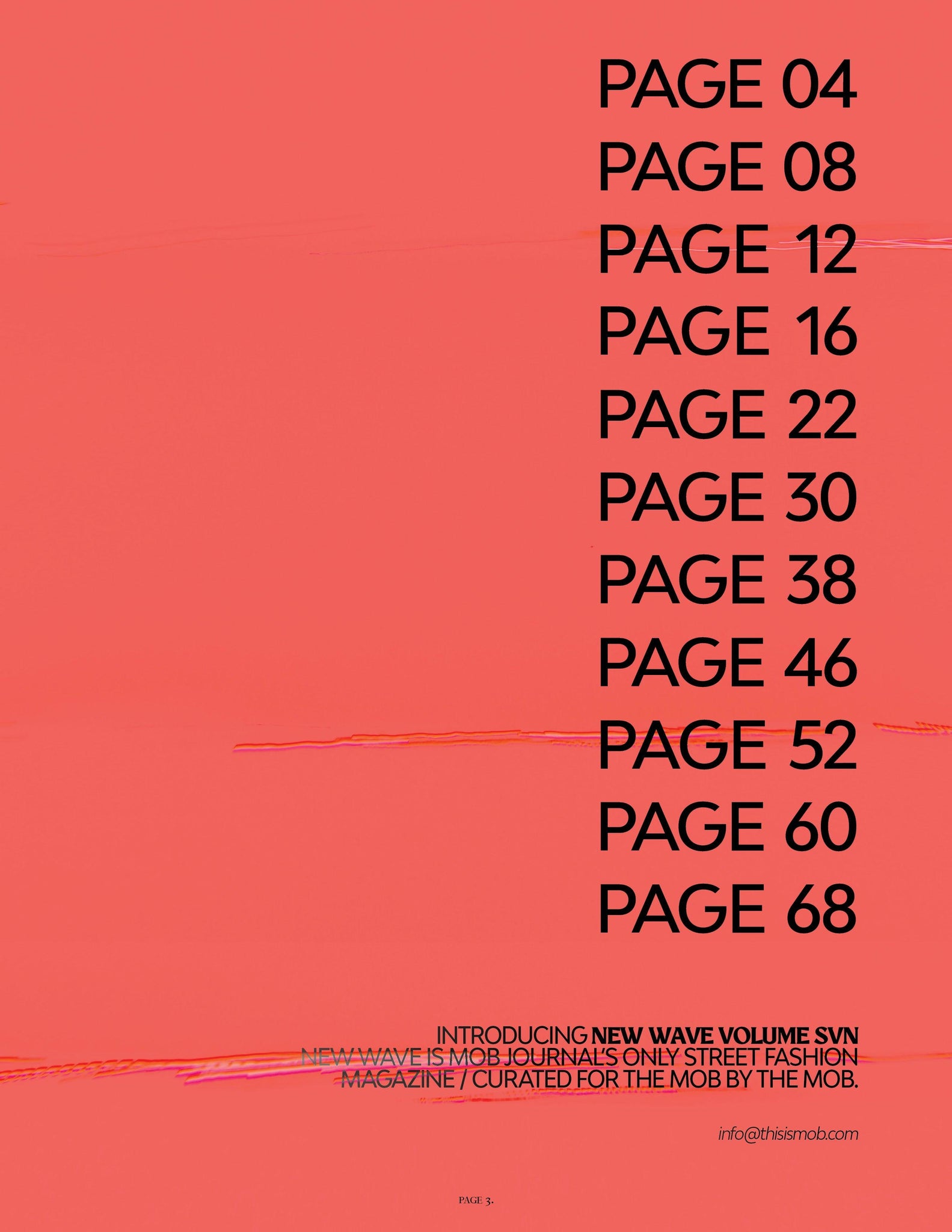 NEW WAVE | VOLUME SEVEN | ISSUE #19 - Mob Journal