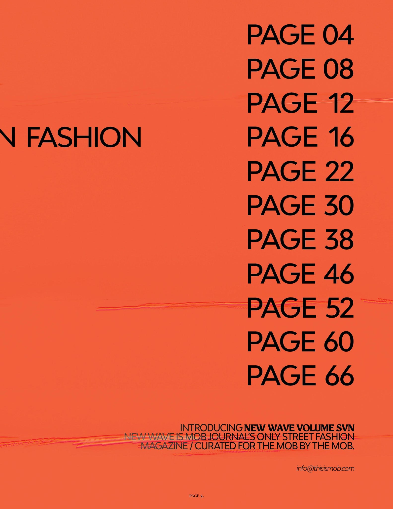 NEW WAVE | VOLUME SEVEN | ISSUE #22 - Mob Journal