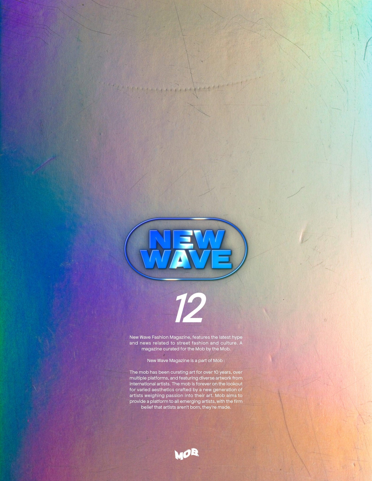 NEW WAVE | VOLUME TWELVE | ISSUE #01 - Mob Journal