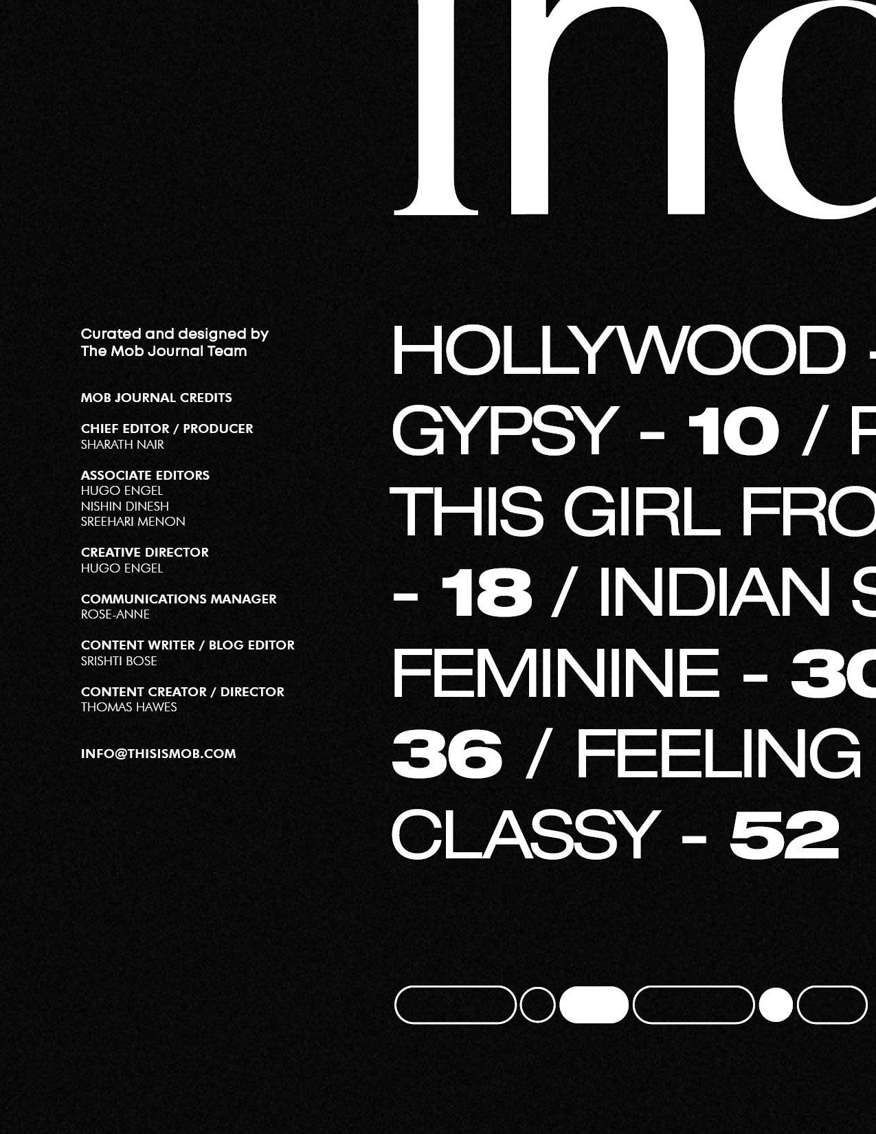 MOB JOURNAL | VOLUME TWENTY | ISSUE #10 - Mob Journal