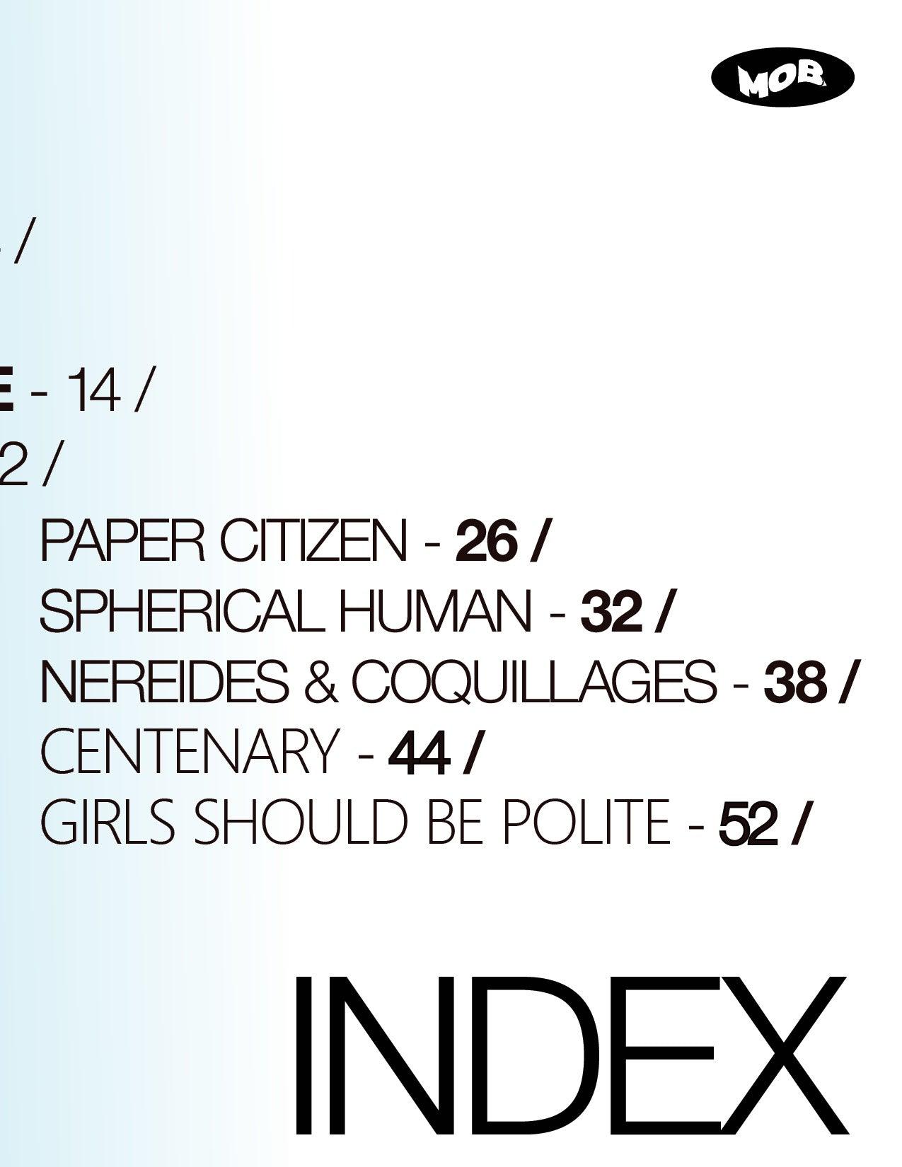 MOB JOURNAL | VOLUME TWENTY TWO | ISSUE #35 - Mob Journal
