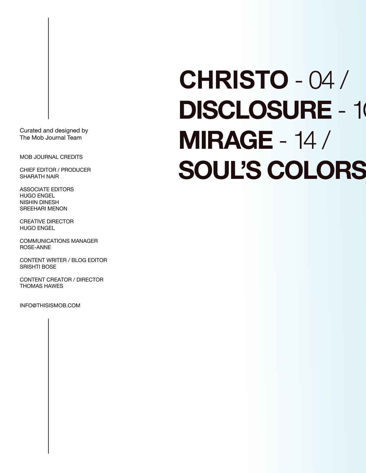 MOB JOURNAL | VOLUME TWENTY TWO | ISSUE #37 - Mob Journal