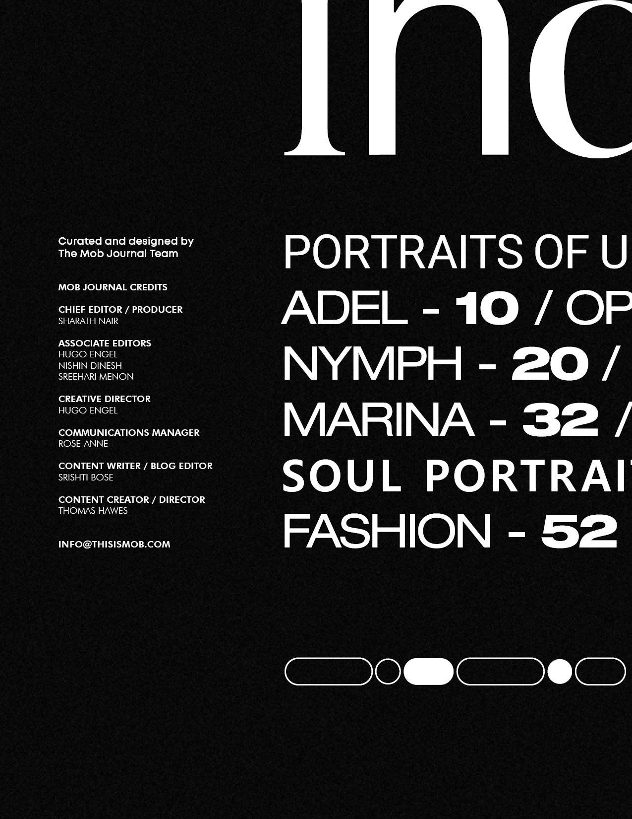 MOB JOURNAL | VOLUME TWENTY | ISSUE #39 - Mob Journal