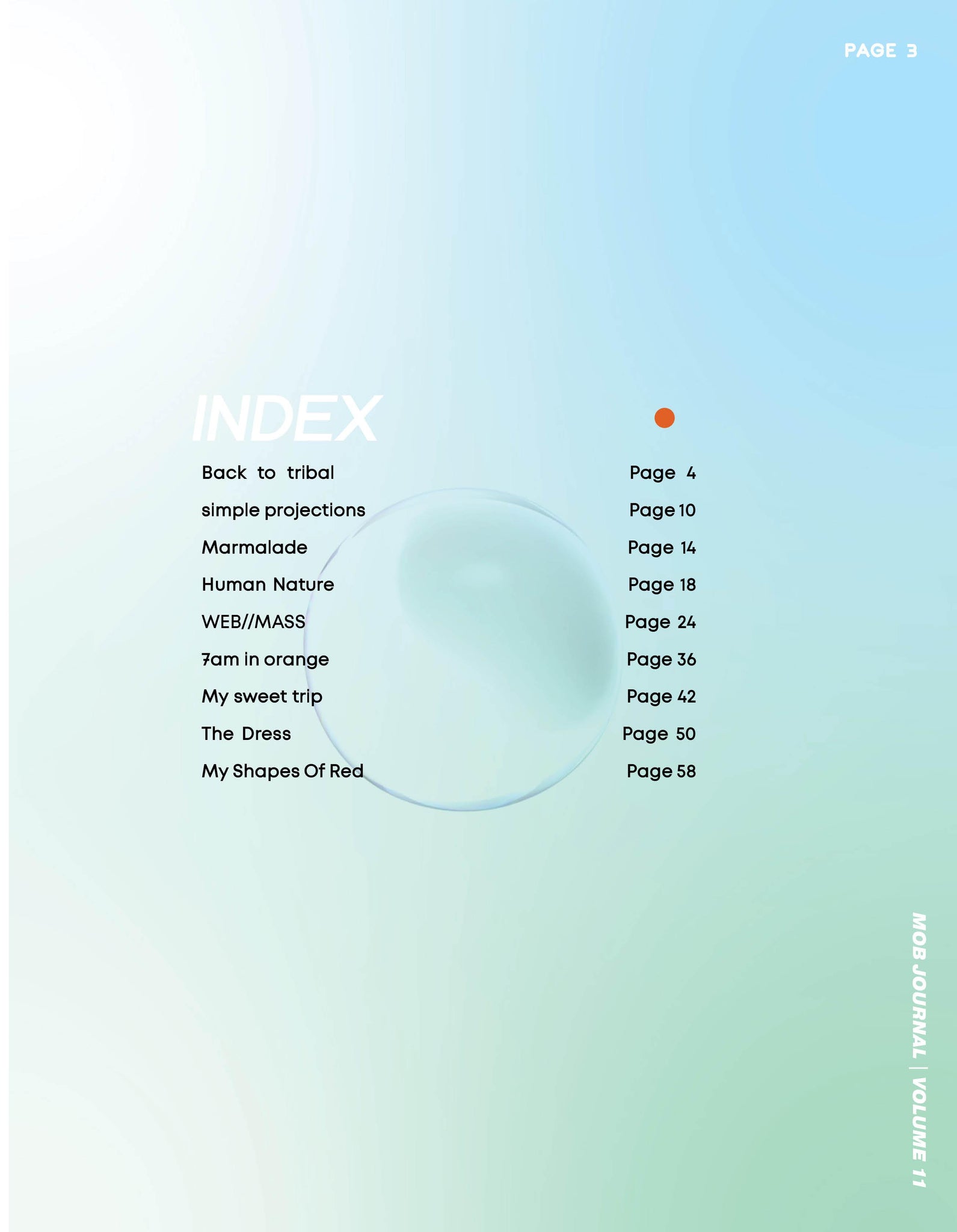 MOB JOURNAL | VOLUME ELEVEN | ISSUE #12 - Mob Journal