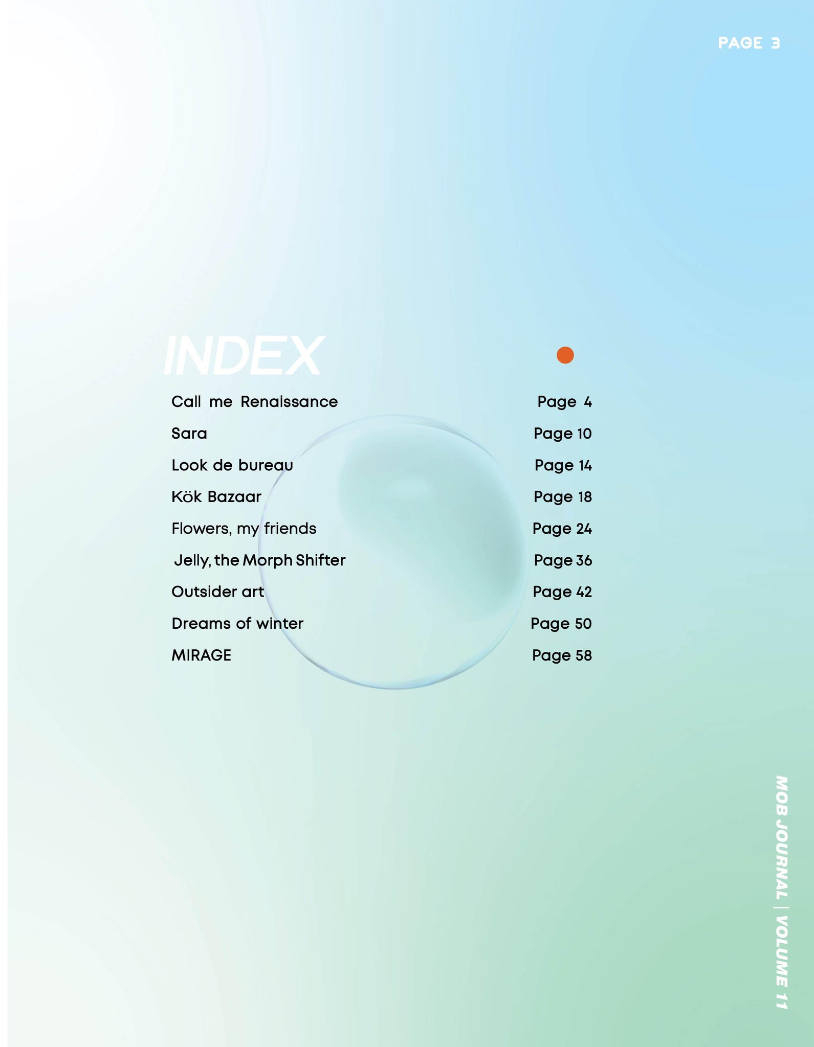 MOB JOURNAL | VOLUME ELEVEN | ISSUE #13 - Mob Journal