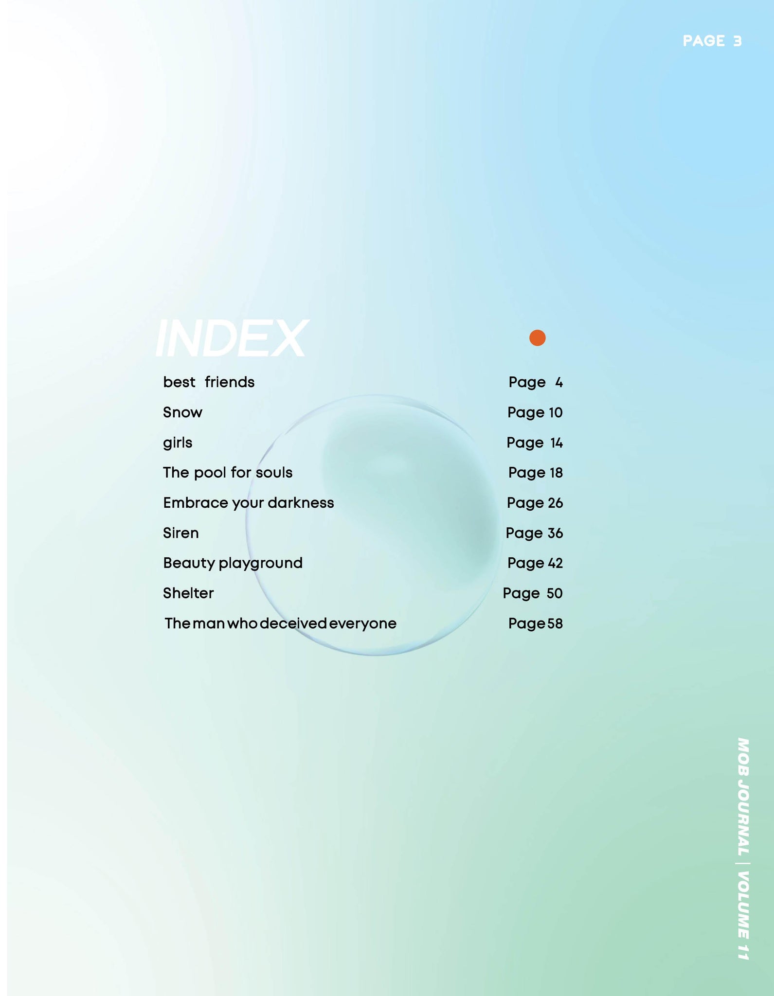 MOB JOURNAL | VOLUME ELEVEN | ISSUE #09 - Mob Journal