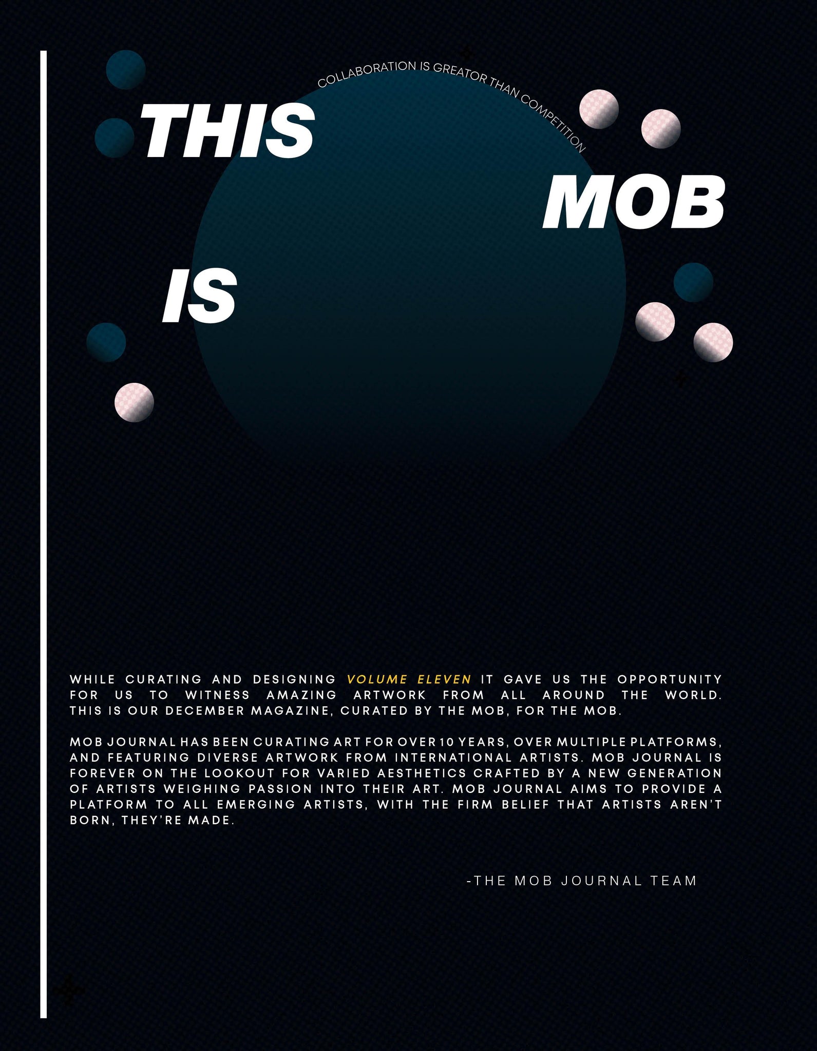 MOB JOURNAL | VOLUME ELEVEN | ISSUE #16 - Mob Journal