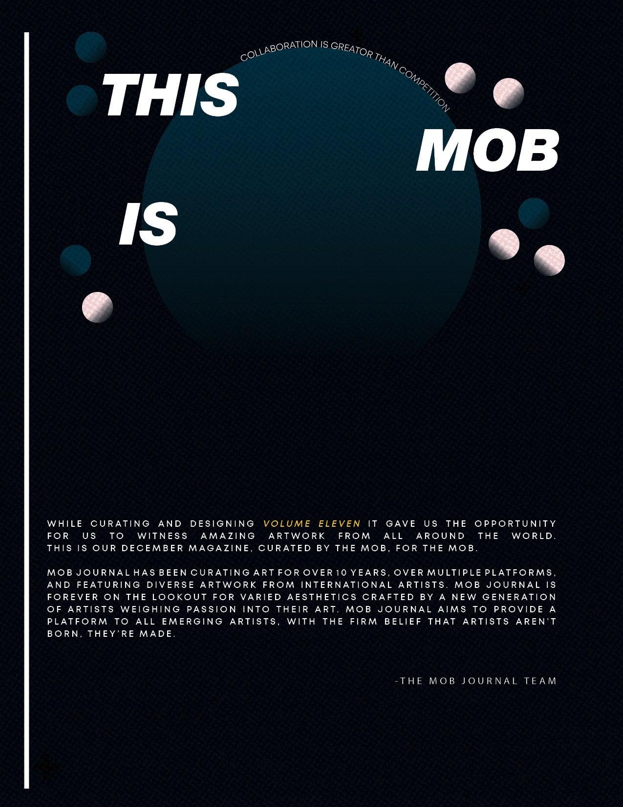 MOB JOURNAL | VOLUME ELEVEN | ISSUE #17 - Mob Journal