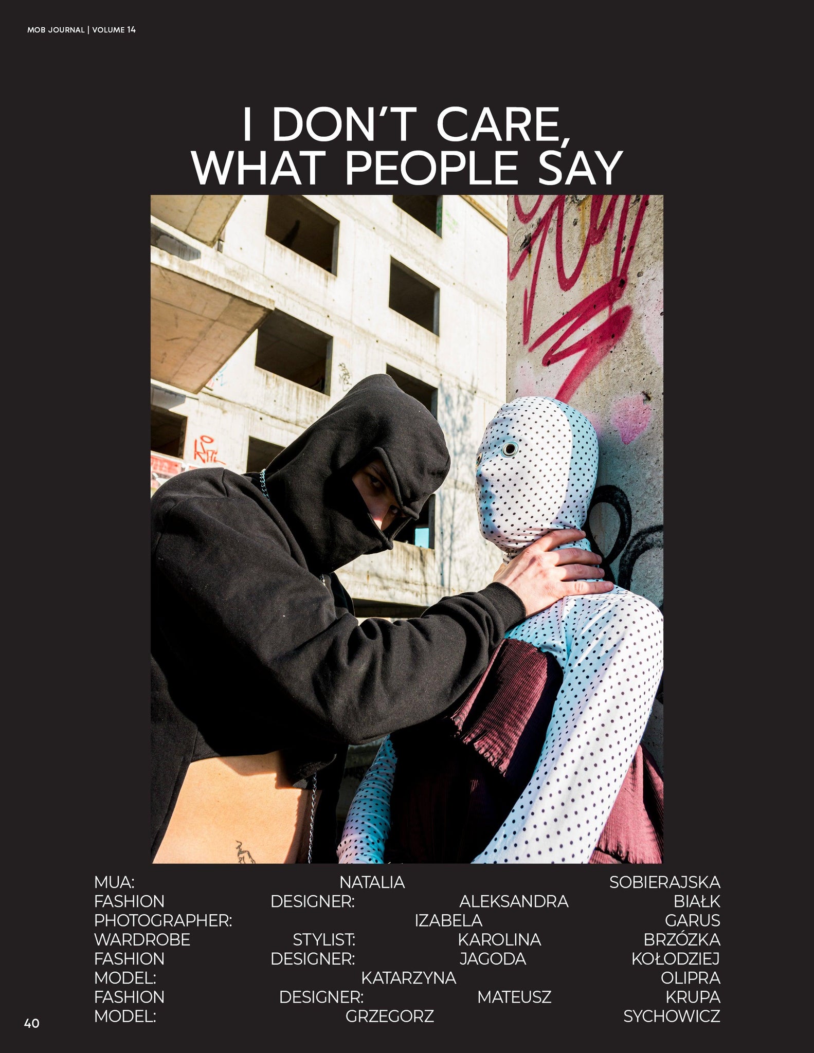MOB JOURNAL | VOLUME FOURTEEN | ISSUE #35 - Mob Journal