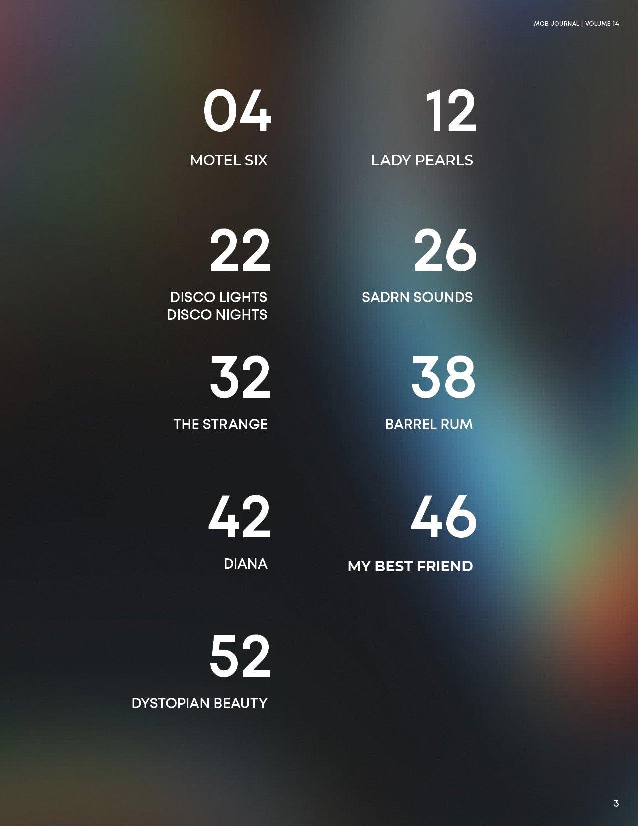 MOB JOURNAL | VOLUME FOURTEEN | ISSUE #39 - Mob Journal